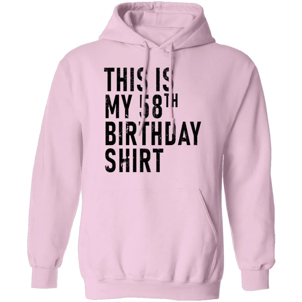 This Is My 58th Birthday Shirt T-Shirt