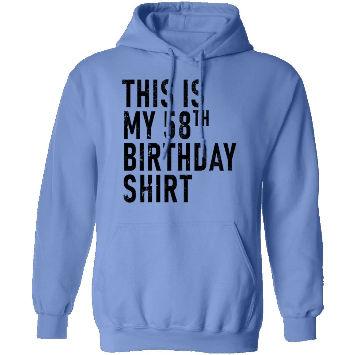 This Is My 58th Birthday Shirt T-Shirt