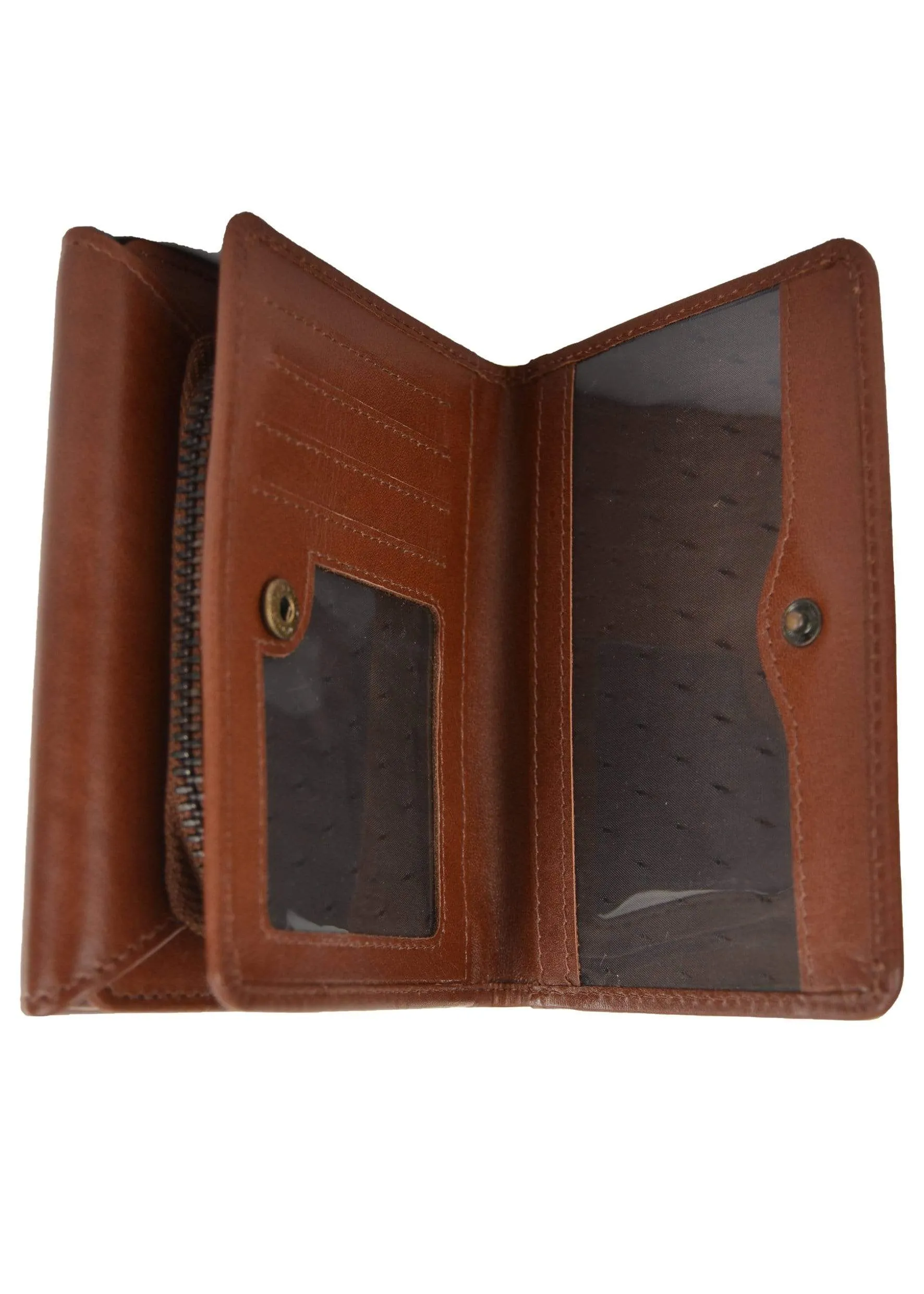Thomas Cook Cootamundra Zip & Snap Wallet Small Tan TCP2942WLT