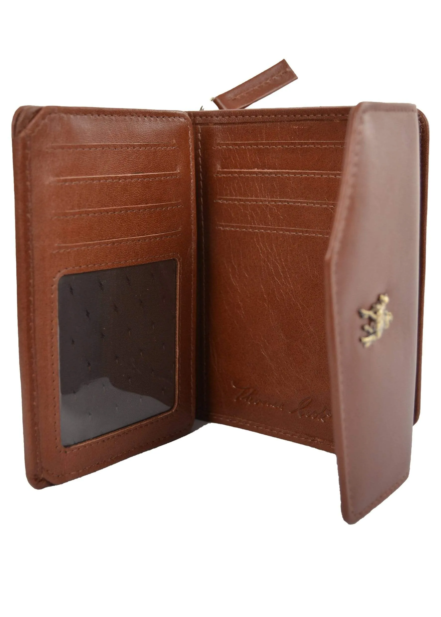 Thomas Cook Cootamundra Zip & Snap Wallet Small Tan TCP2942WLT