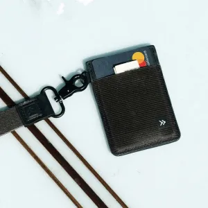 THREAD BLACK VERTICAL WALLET