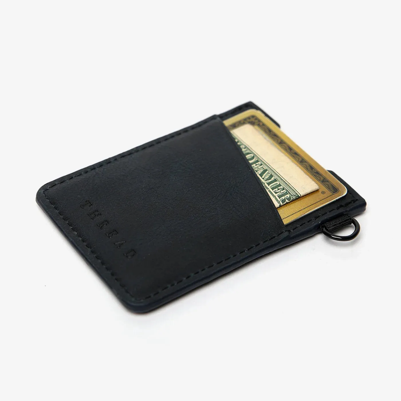 THREAD BLACK VERTICAL WALLET