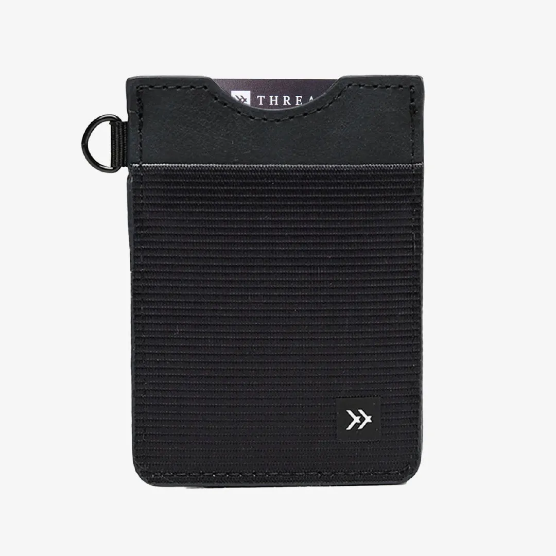 THREAD BLACK VERTICAL WALLET