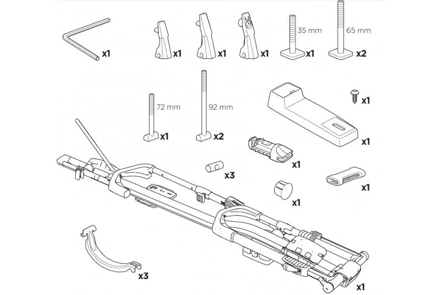Thule Portabicicletas UpRide