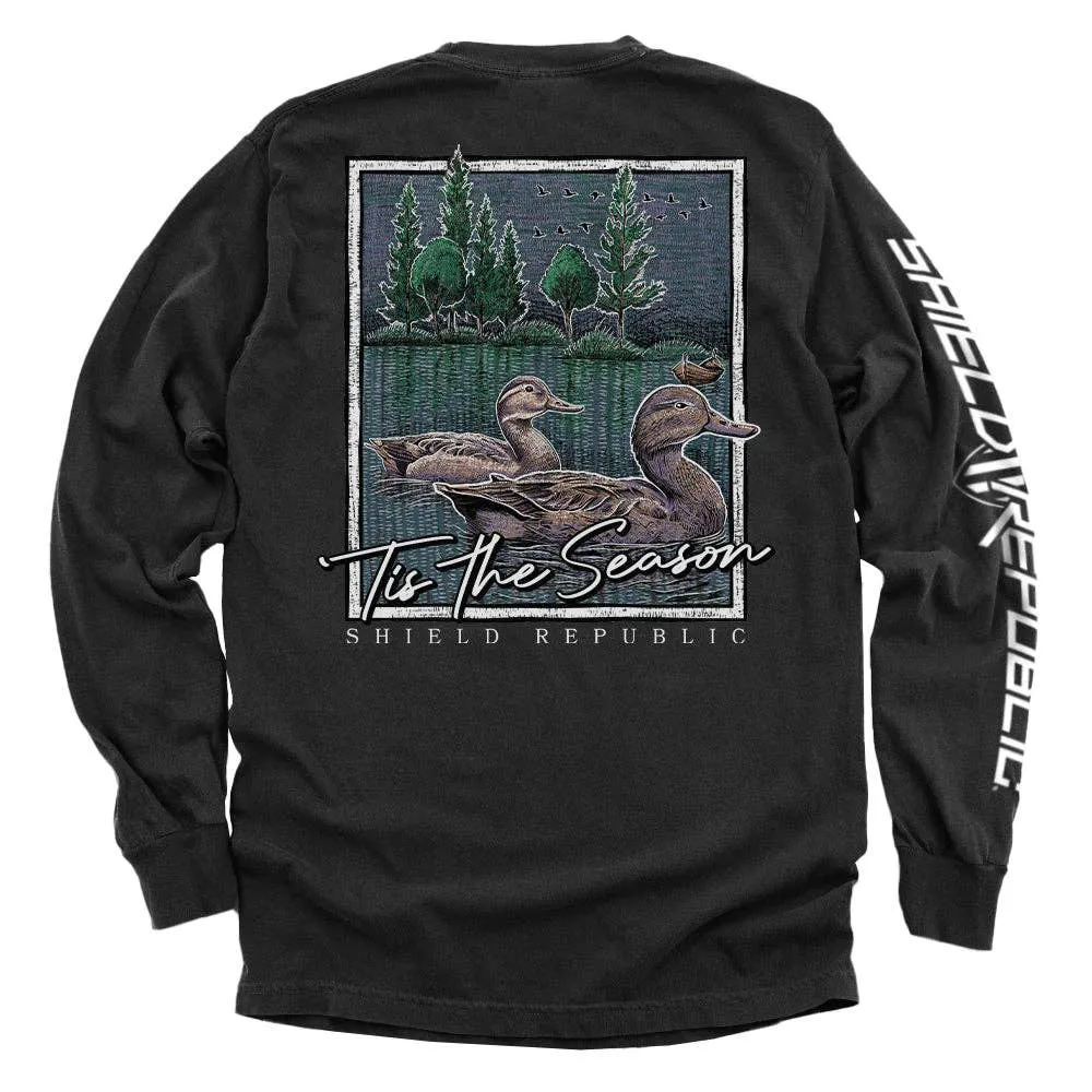 Tis the Season Duck: Bay / 2XL / Comfort Colors Pocket Tee