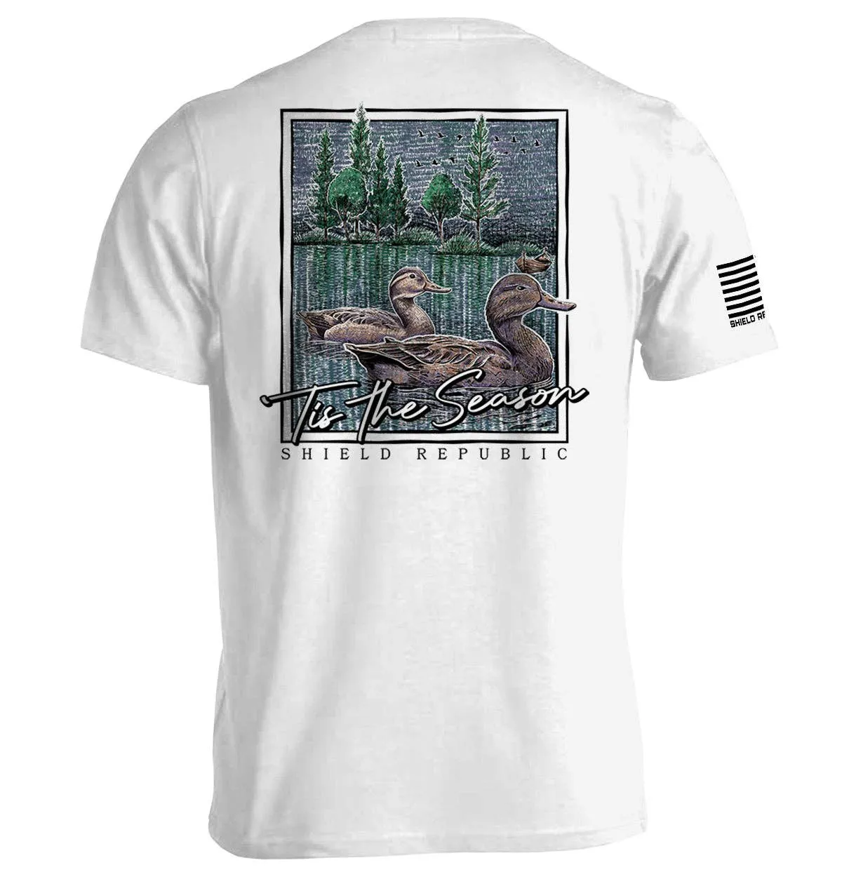 Tis the Season Duck: Bay / 2XL / Comfort Colors Pocket Tee