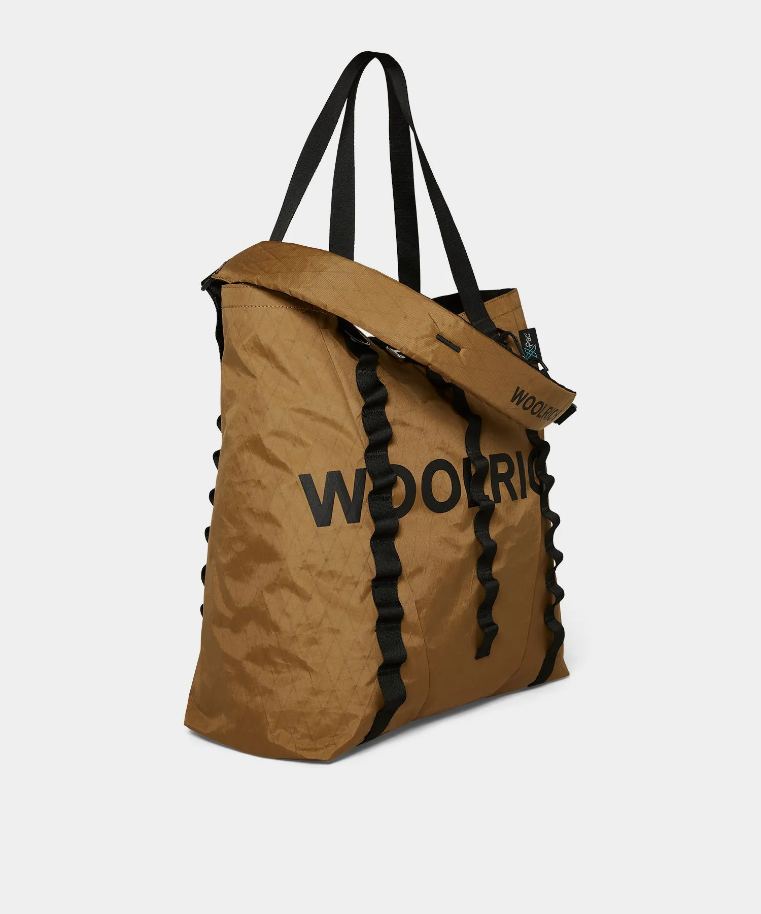 Todd Snyder x Woolrich Oversized Tech Tote in Camel