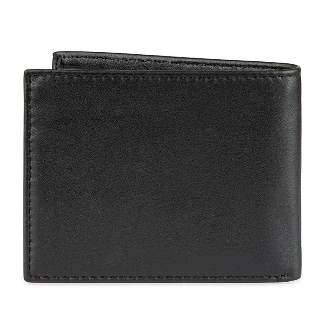 Tommy Hilfiger RFID Protection Hipster Valet Billfold Wallet Men - BLK