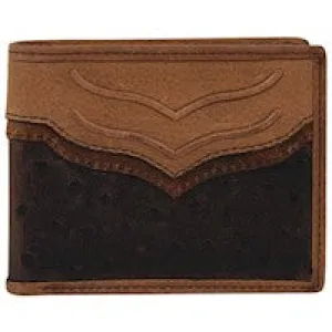 Tony Lama Bifold Weathered Ostrich