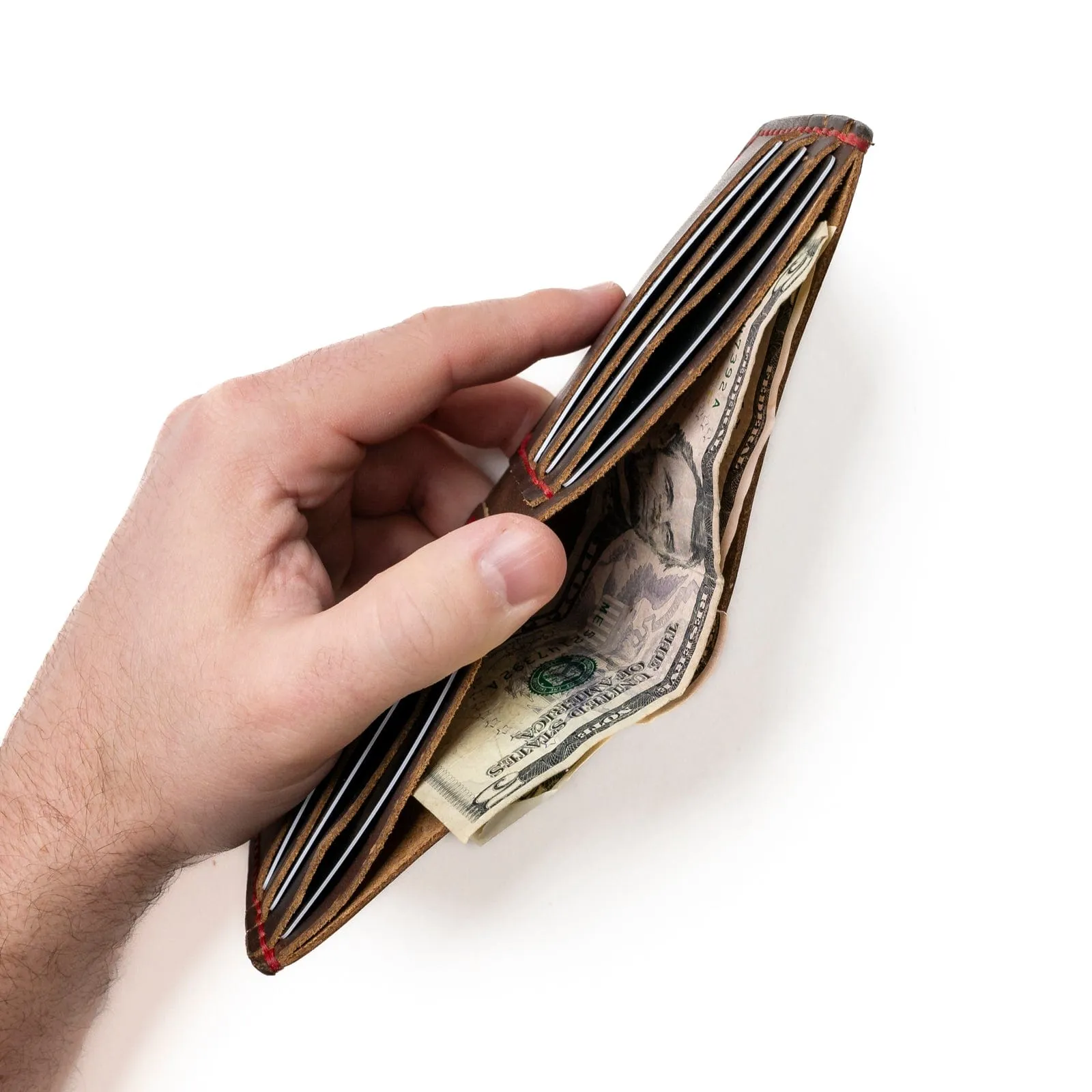 Traditional Bifold Leather Wallet