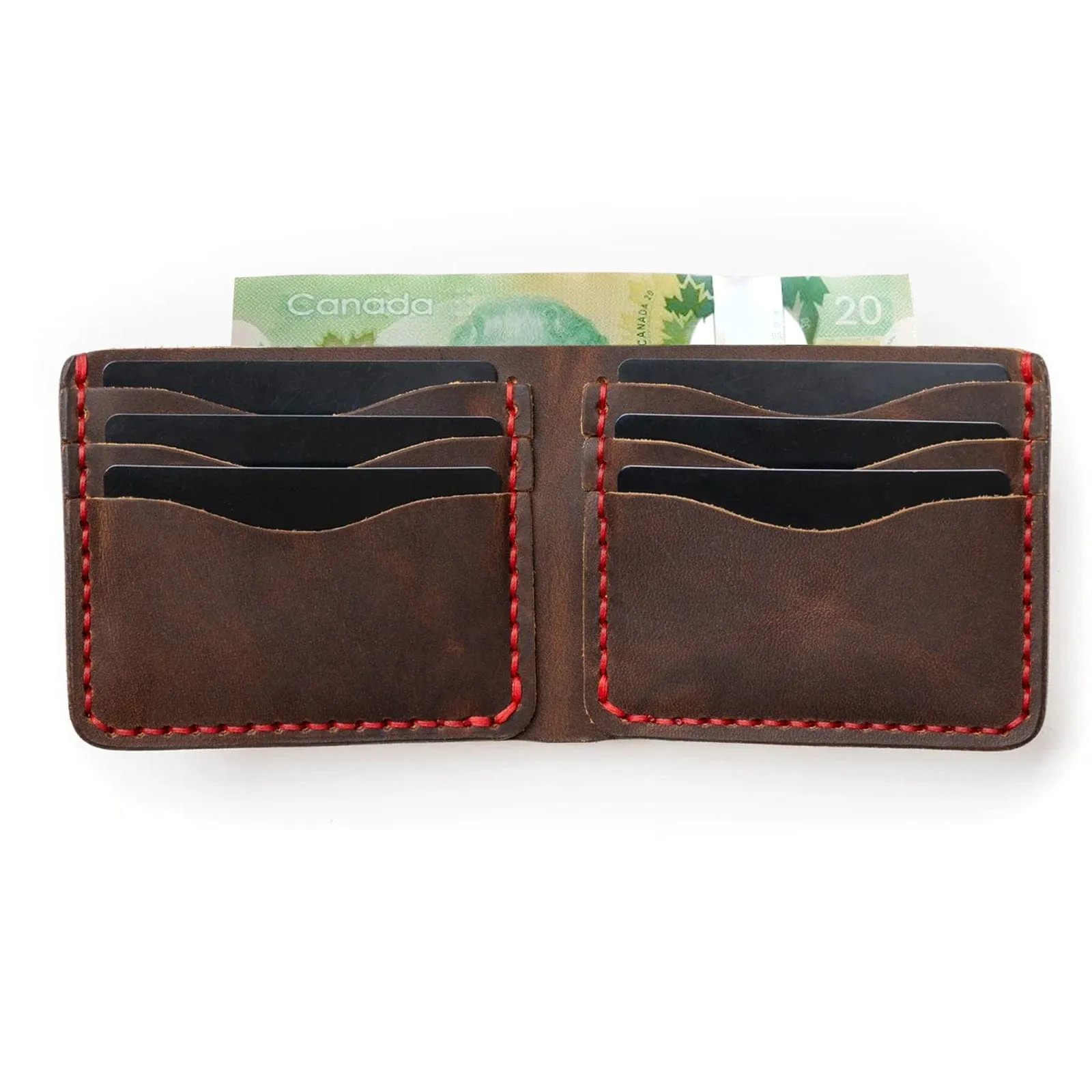 Traditional Bifold Leather Wallet