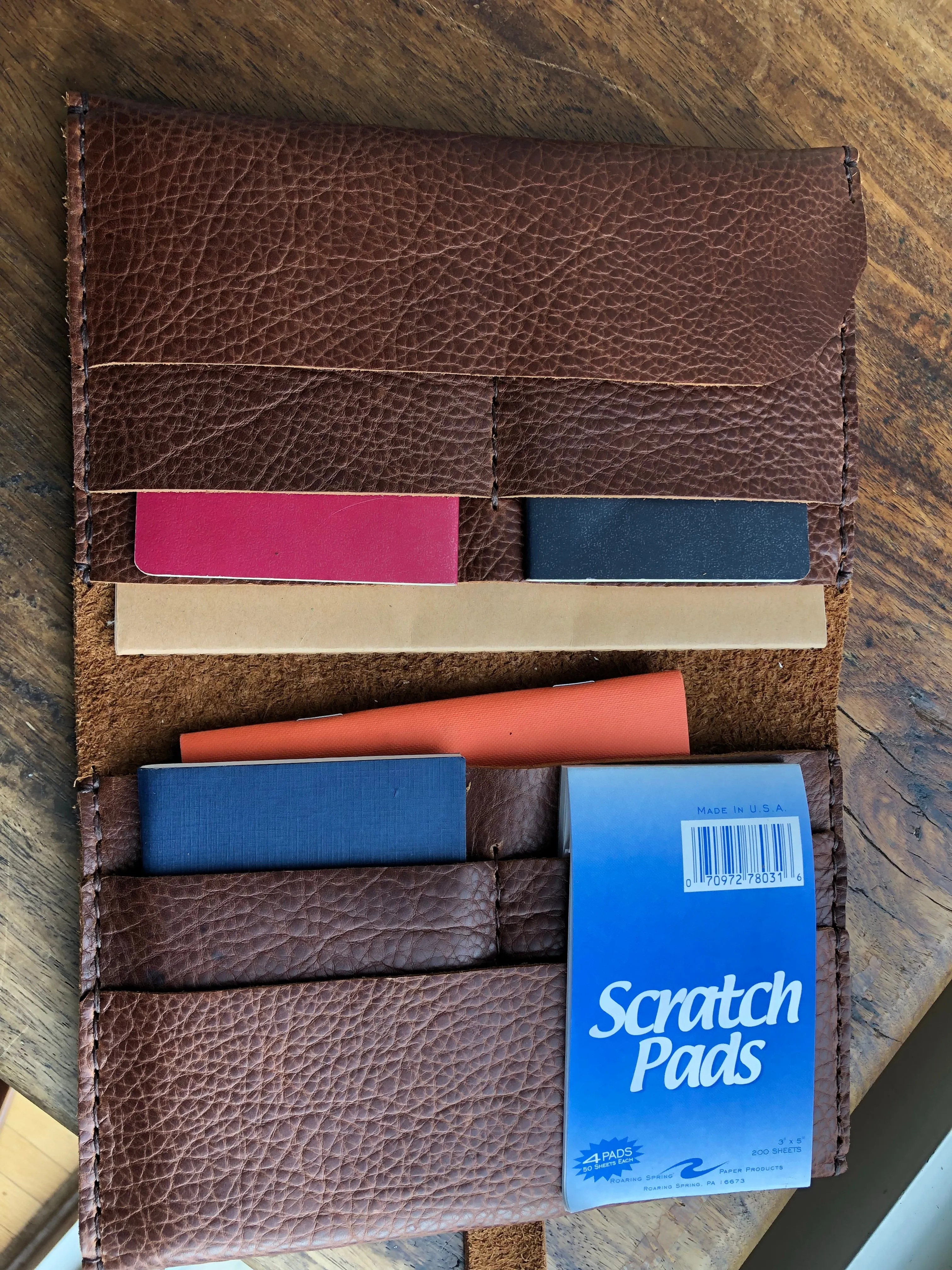 Travel Organizer / Hobonichi Cousin Cover / Travel Wallet / 8 Pocket Organizer