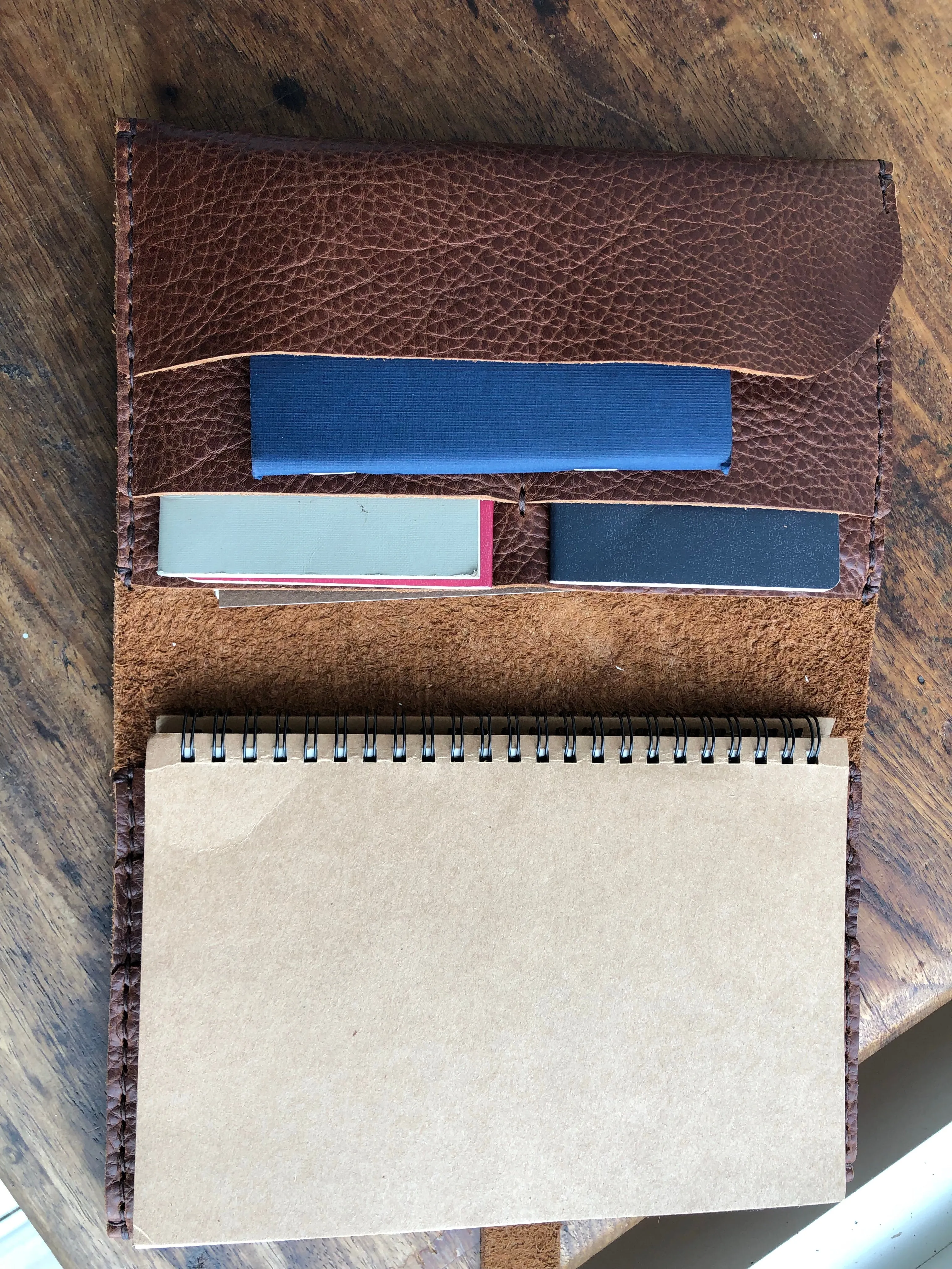 Travel Organizer / Hobonichi Cousin Cover / Travel Wallet / 8 Pocket Organizer