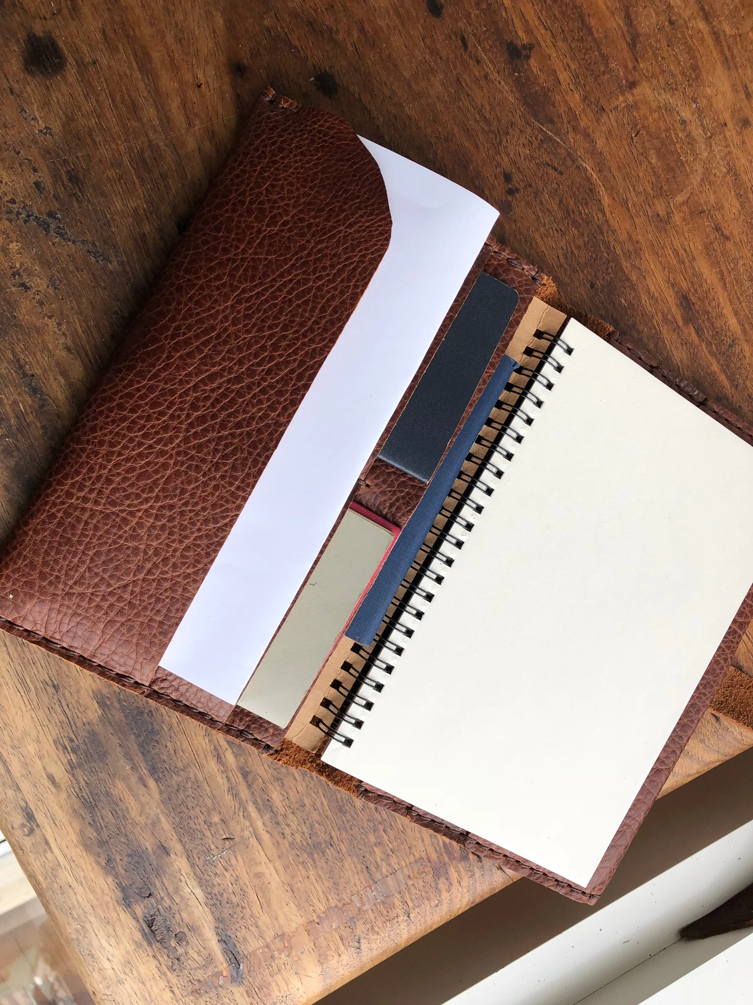 Travel Organizer / Hobonichi Cousin Cover / Travel Wallet / 8 Pocket Organizer