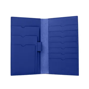 Travel Wallet in Cobalt Blue
