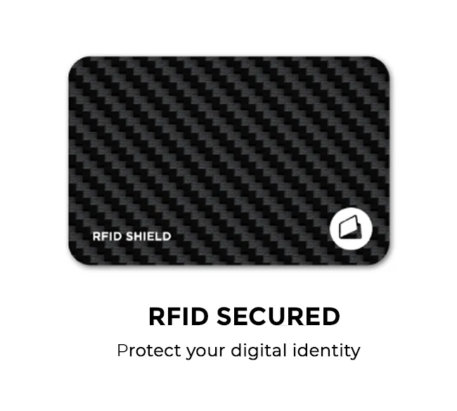 Triangle Moire | RFID Slim Wallet