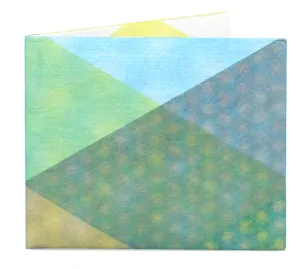 Triangle Moire | RFID Slim Wallet