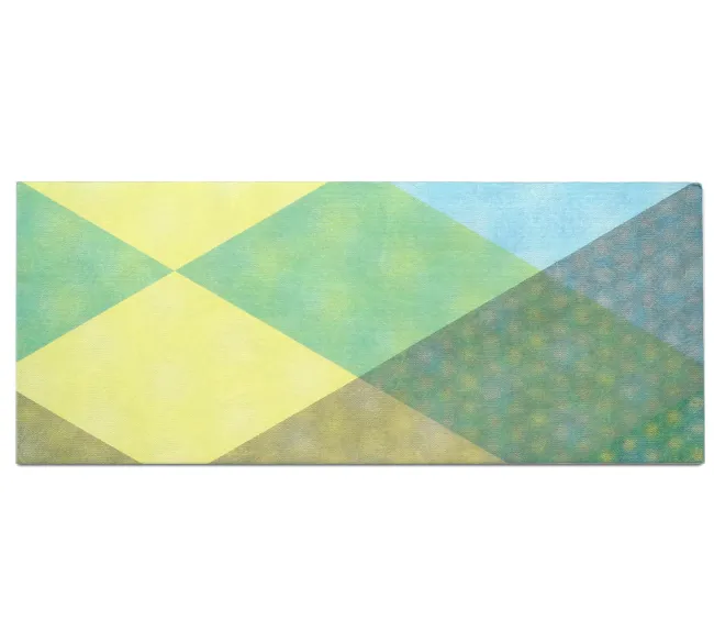 Triangle Moire | RFID Slim Wallet