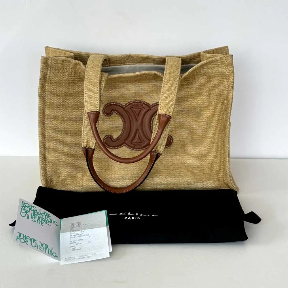 Triomphe Large Cabas Tote Bag