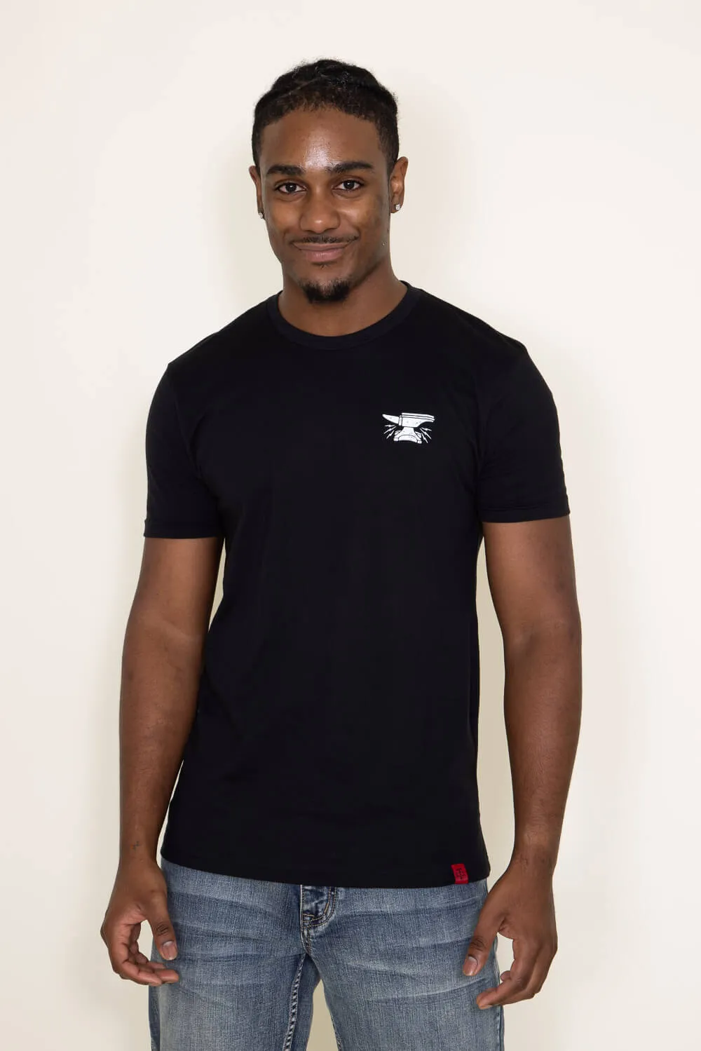 Troll Co. Skilled Labor T-Shirt for Men in Black | TC1390-BLACK
