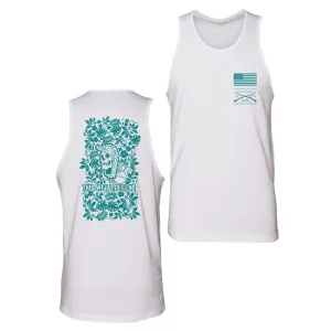 Tropical Death Aqua Tank - White