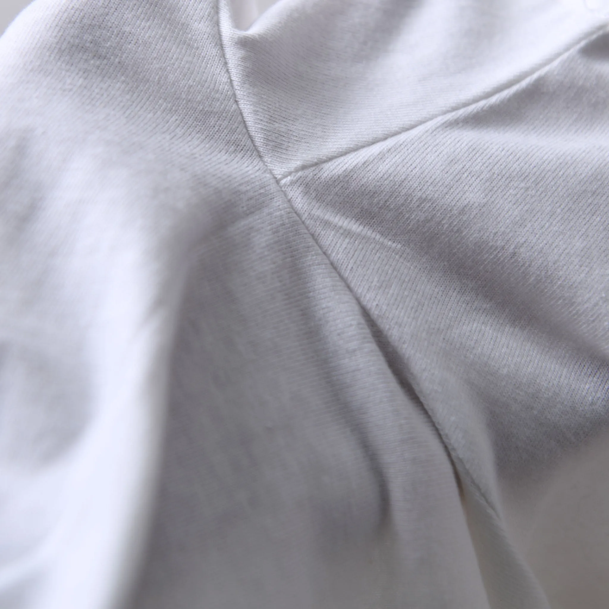Tubular Plain T-Shirt 100% Cotton White