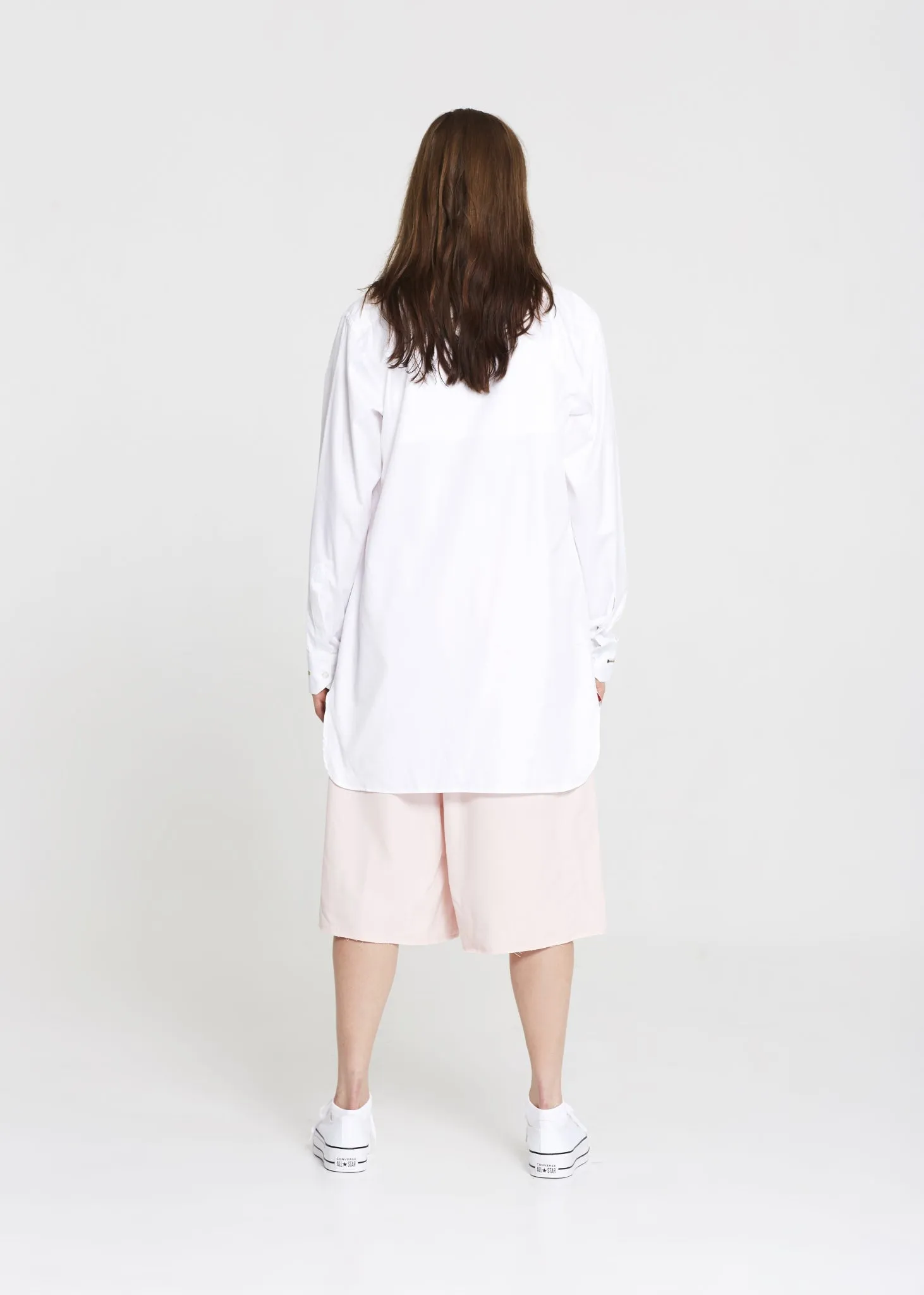 Tunic With Zipper on Cuff and Collar