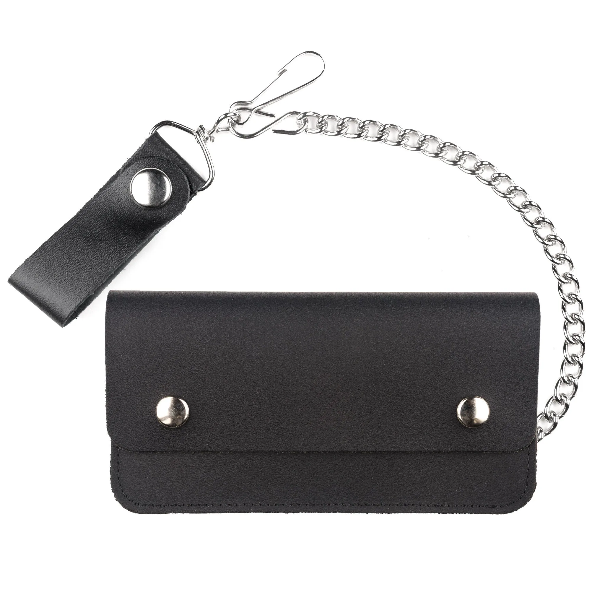 TW401-23  8" Trucker Wallet- Black