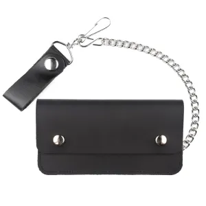 TW401-23  8" Trucker Wallet- Black