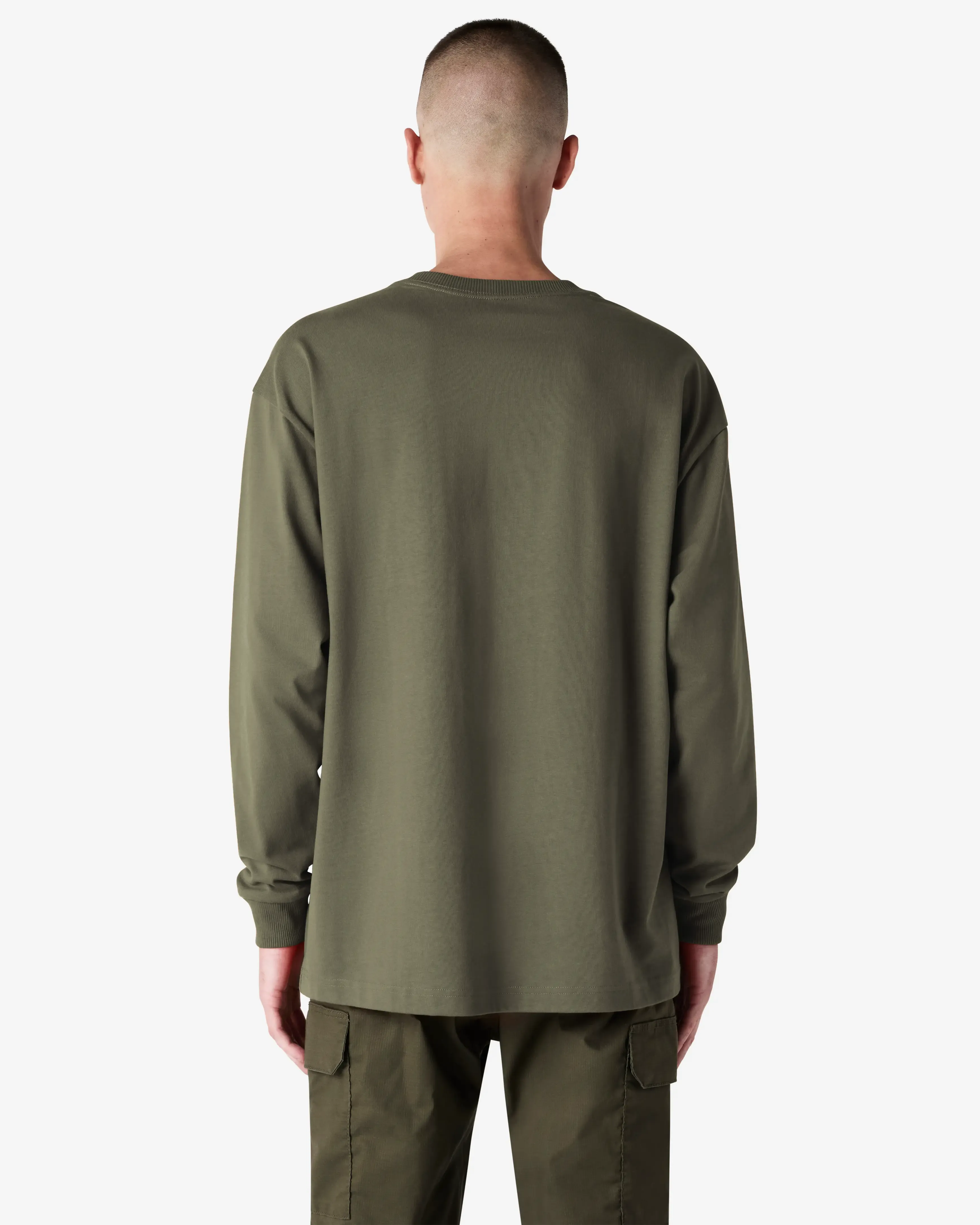 Unisex Oversized Fit Super Heavyweight Long Sleeve T-shirt