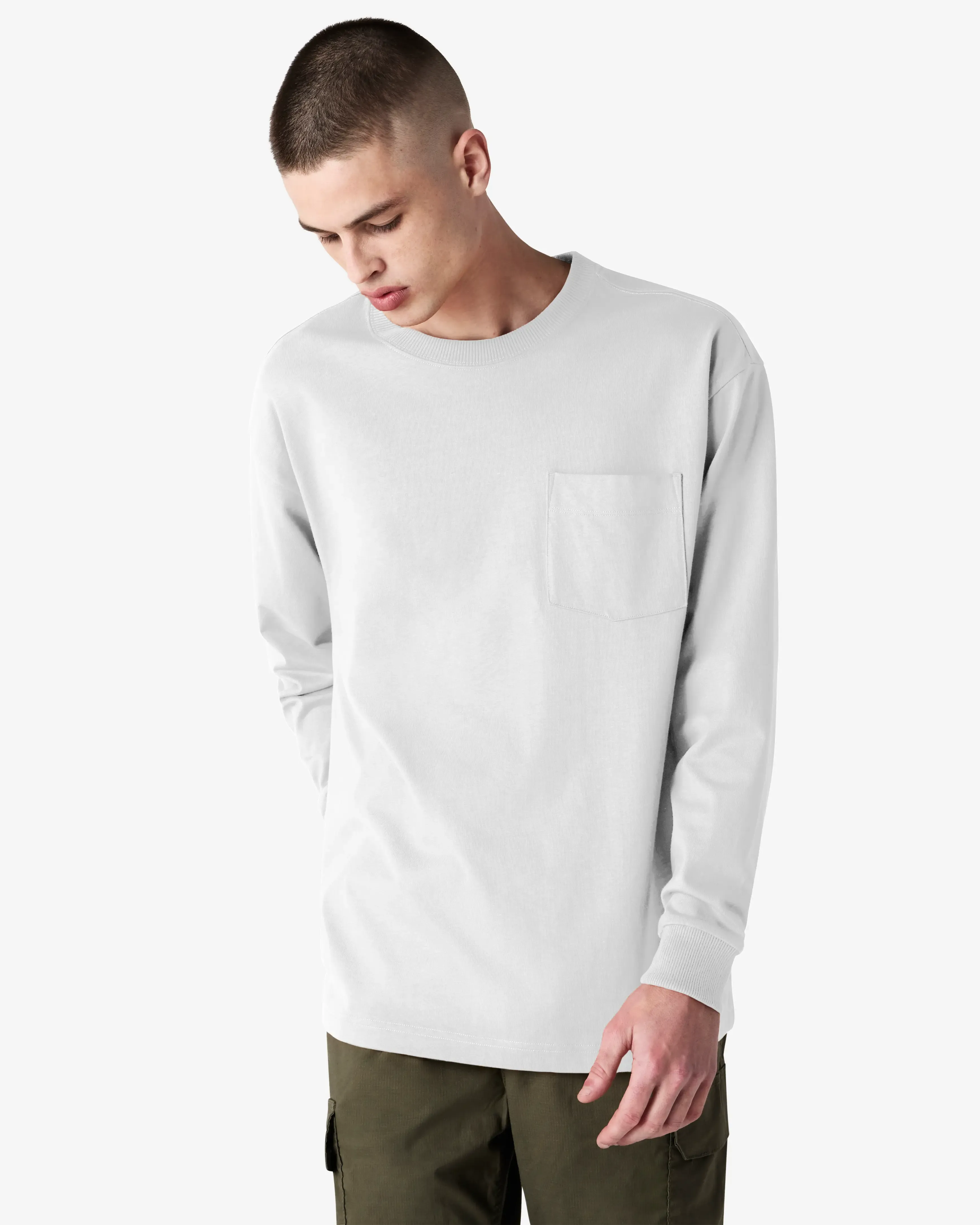 Unisex Oversized Fit Super Heavyweight Long Sleeve T-shirt