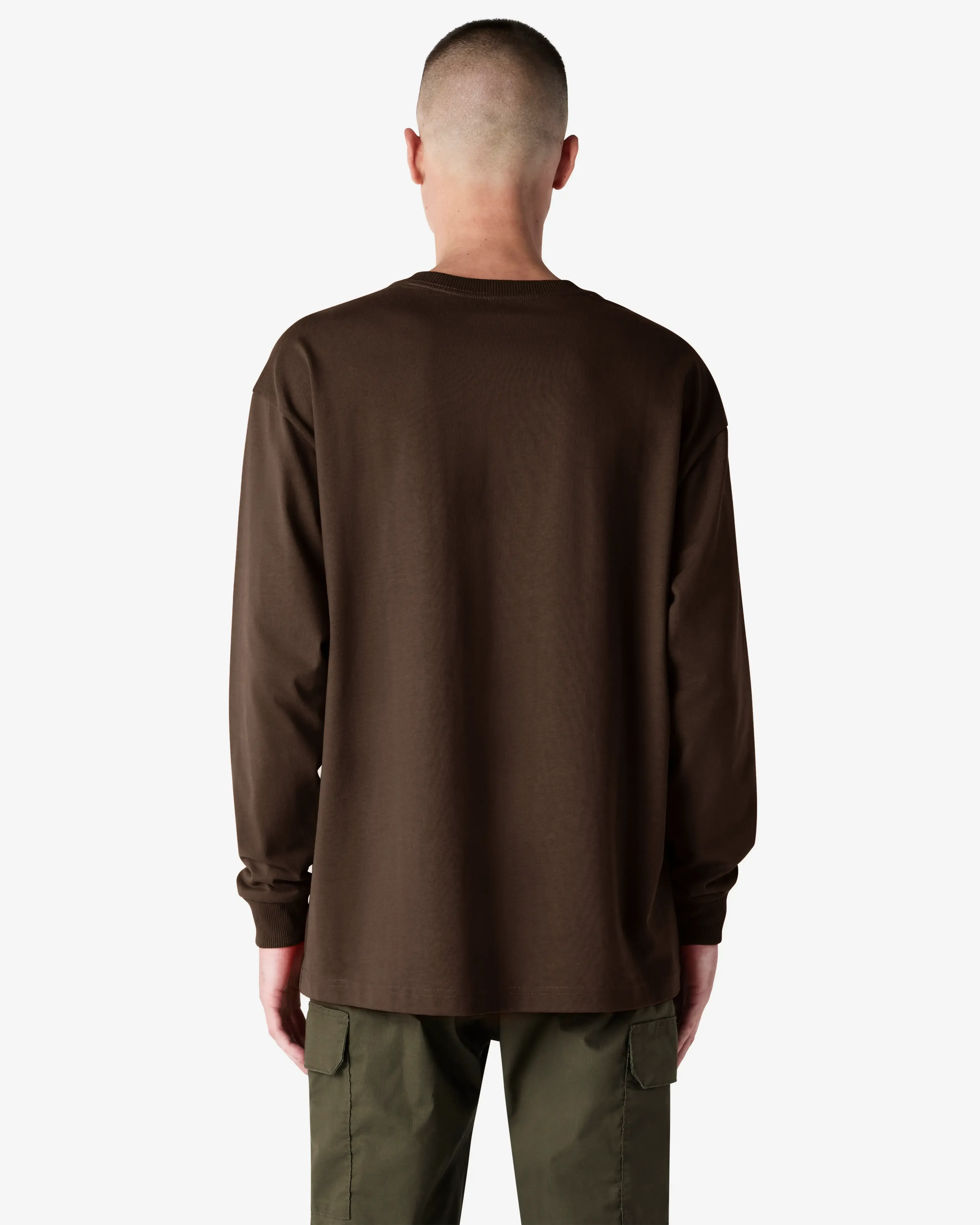 Unisex Oversized Fit Super Heavyweight Long Sleeve T-shirt