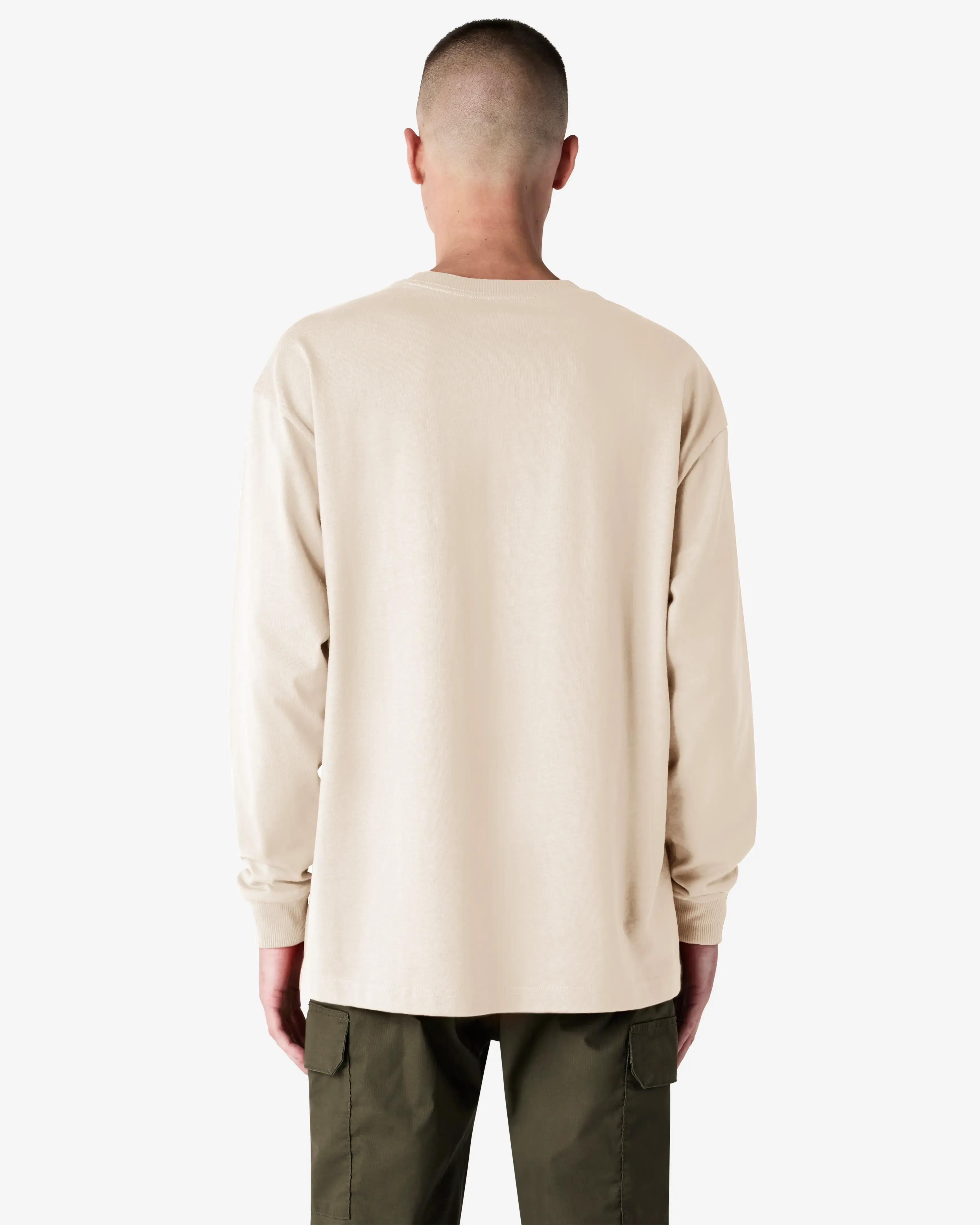 Unisex Oversized Fit Super Heavyweight Long Sleeve T-shirt
