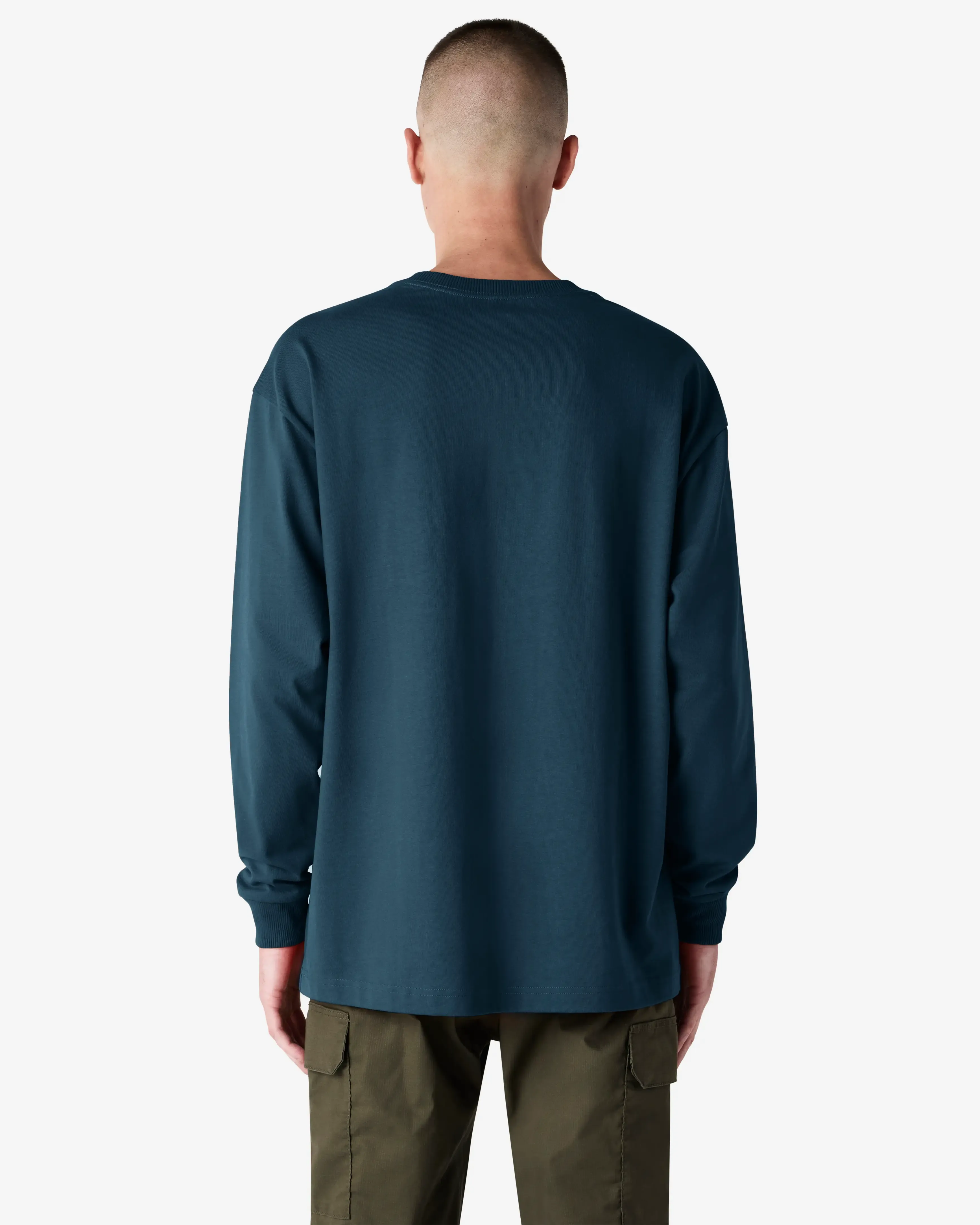 Unisex Oversized Fit Super Heavyweight Long Sleeve T-shirt