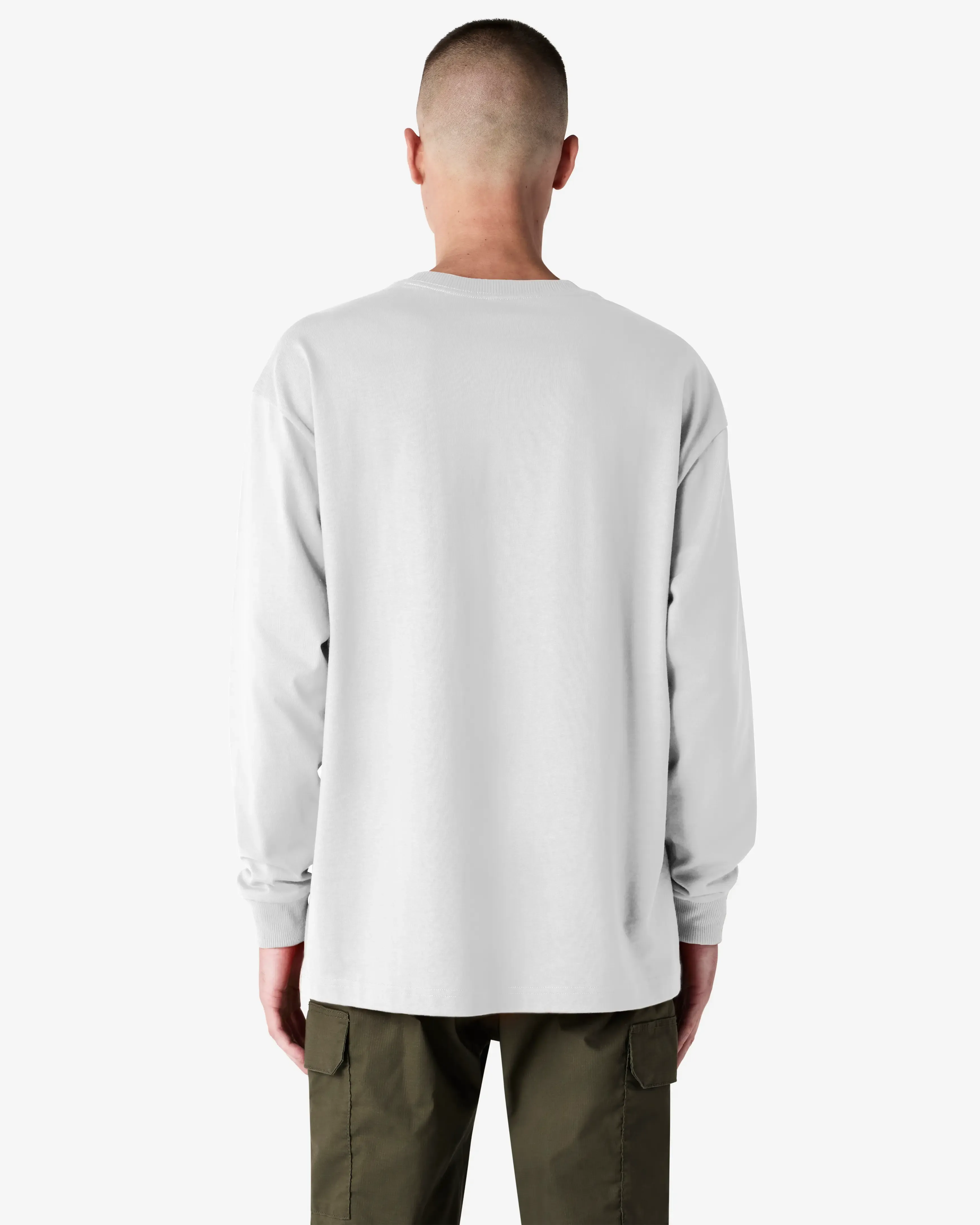 Unisex Oversized Fit Super Heavyweight Long Sleeve T-shirt