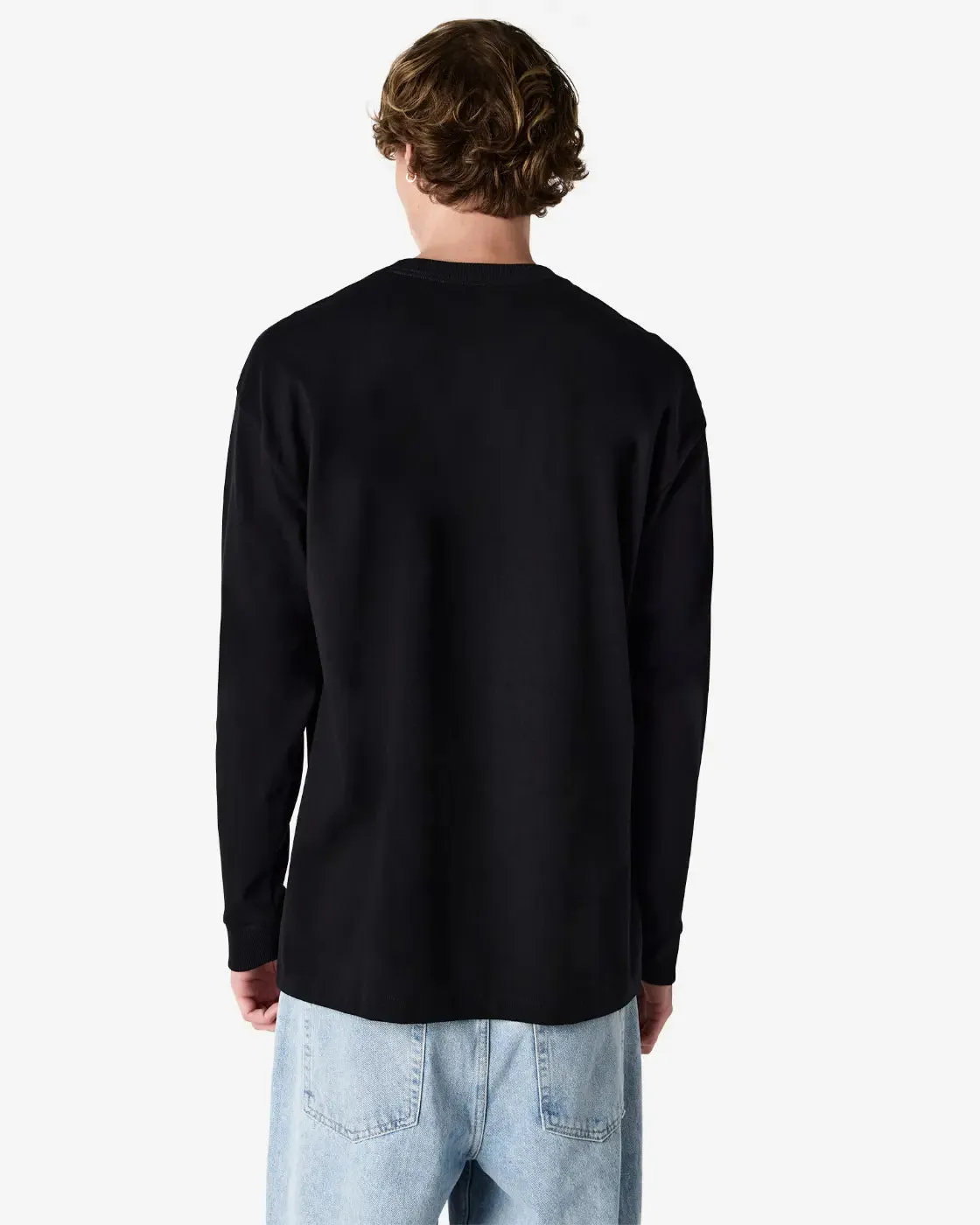 Unisex Oversized Fit Super Heavyweight Long Sleeve T-shirt