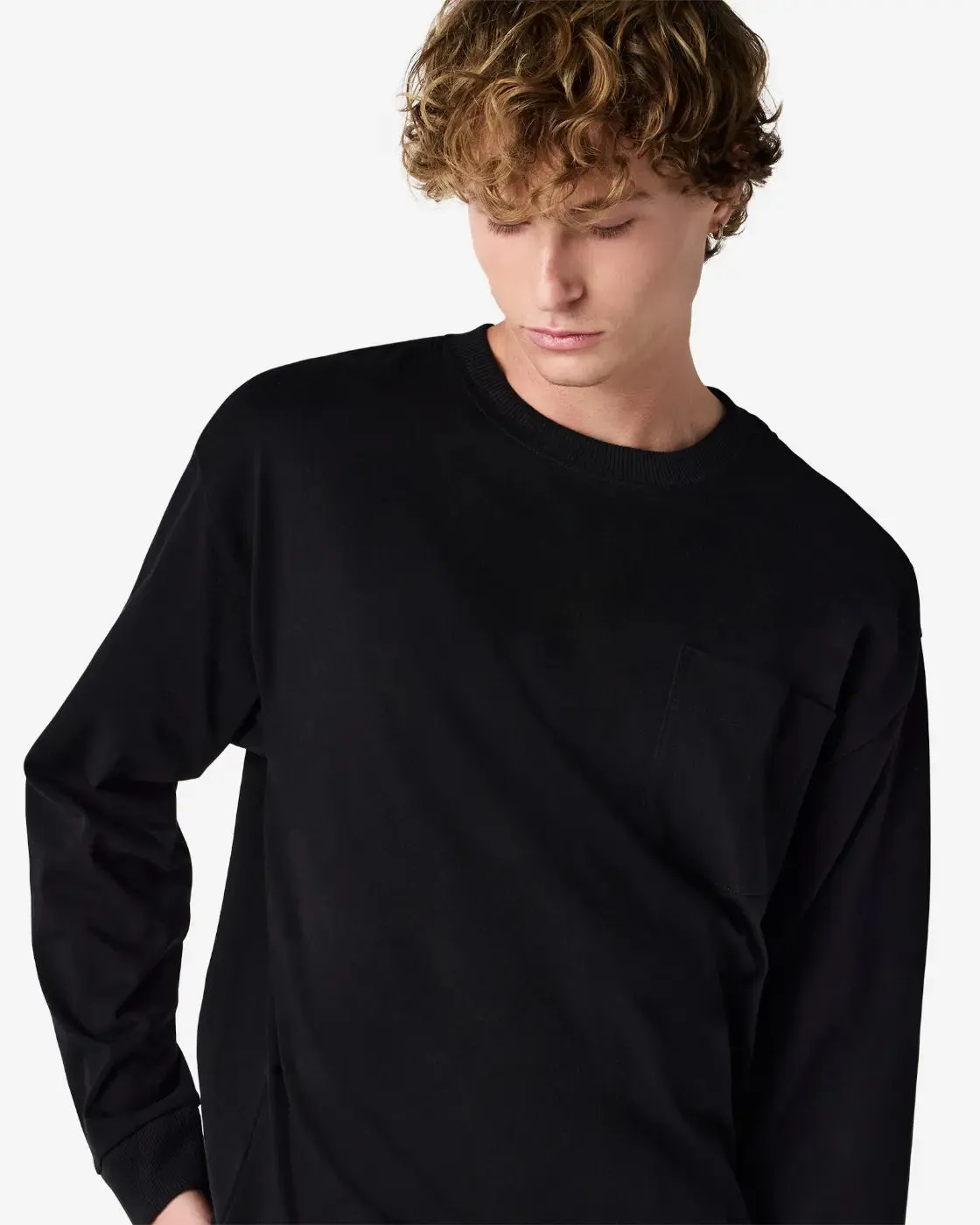 Unisex Oversized Fit Super Heavyweight Long Sleeve T-shirt