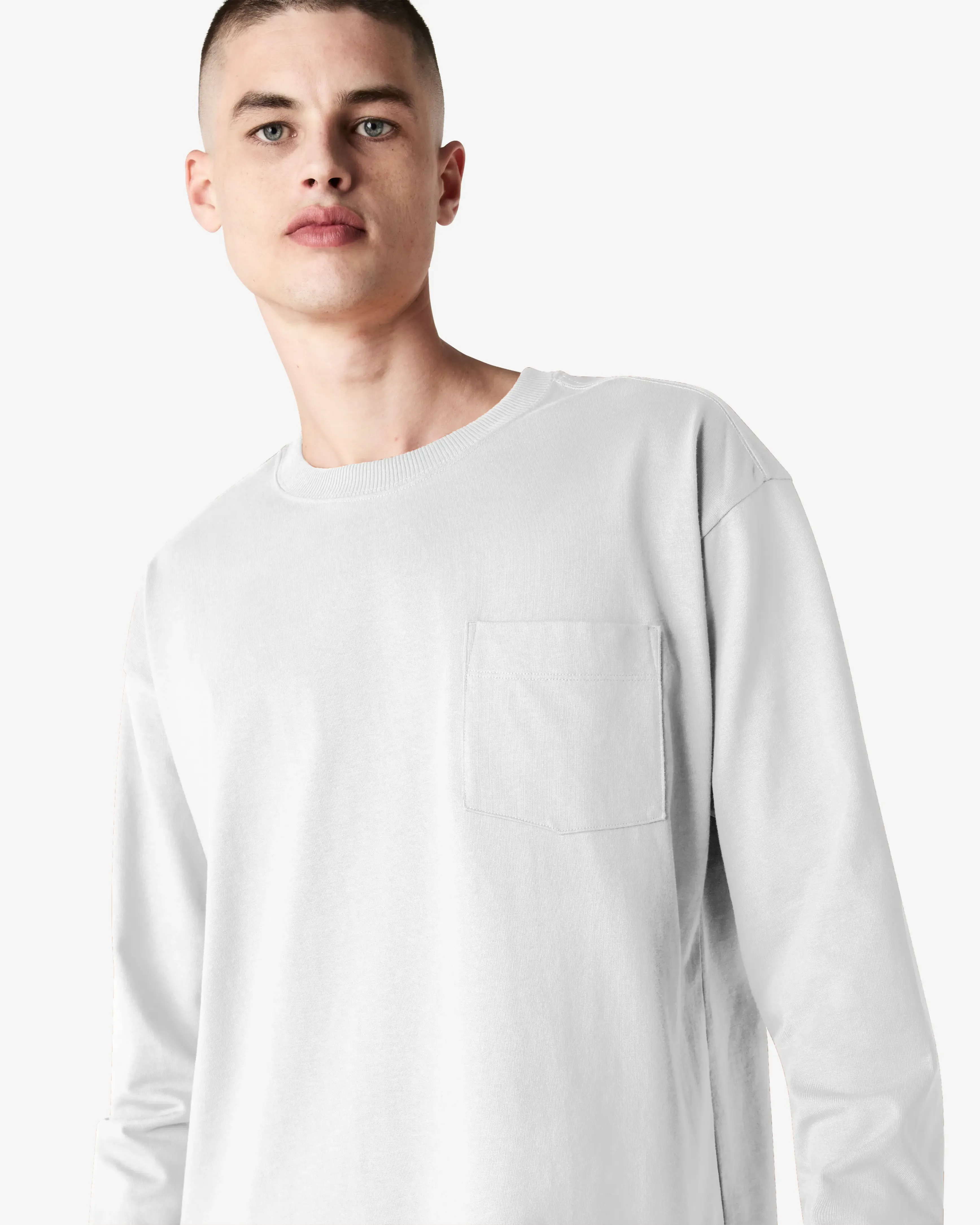 Unisex Oversized Fit Super Heavyweight Long Sleeve T-shirt