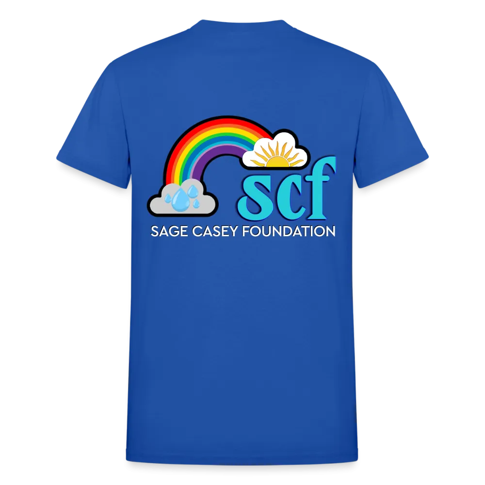 Unisex T-Shirt - Pocket Heart Semicolon/Classic SCF Logo