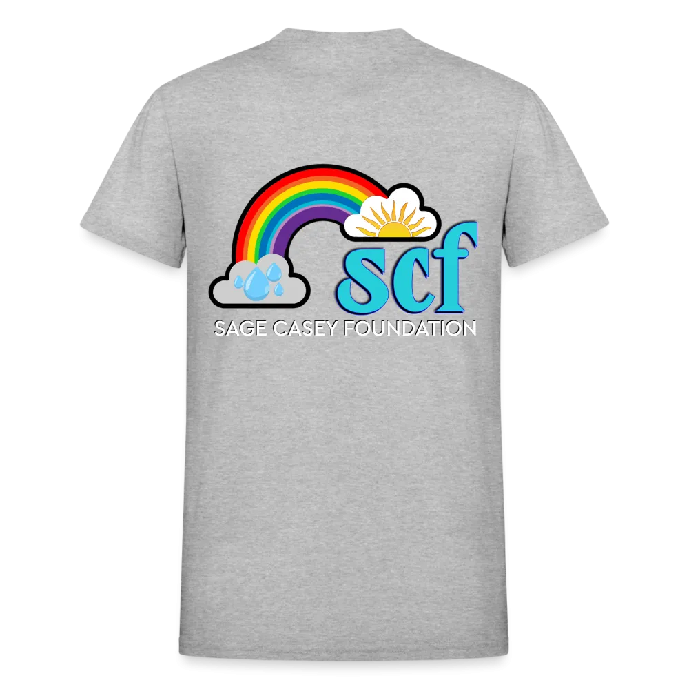 Unisex T-Shirt - Pocket Heart Semicolon/Classic SCF Logo
