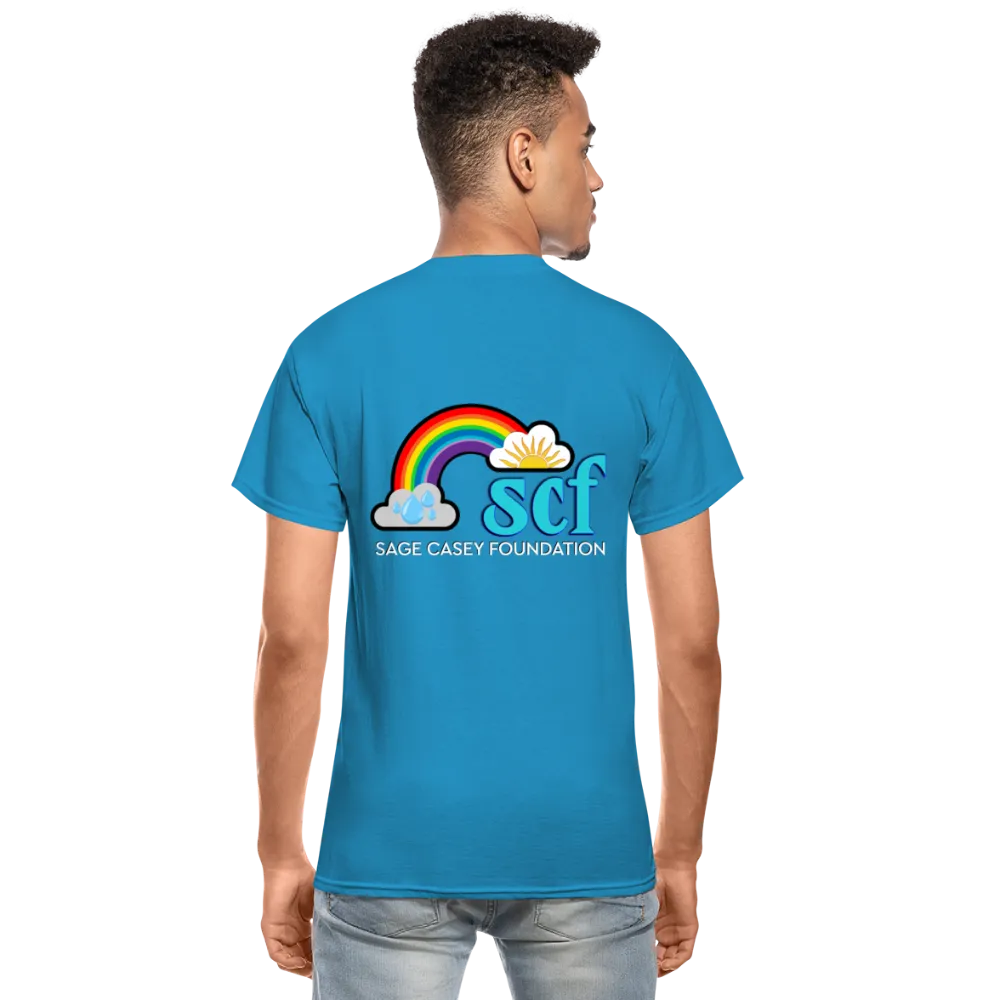 Unisex T-Shirt - Pocket Heart Semicolon/Classic SCF Logo