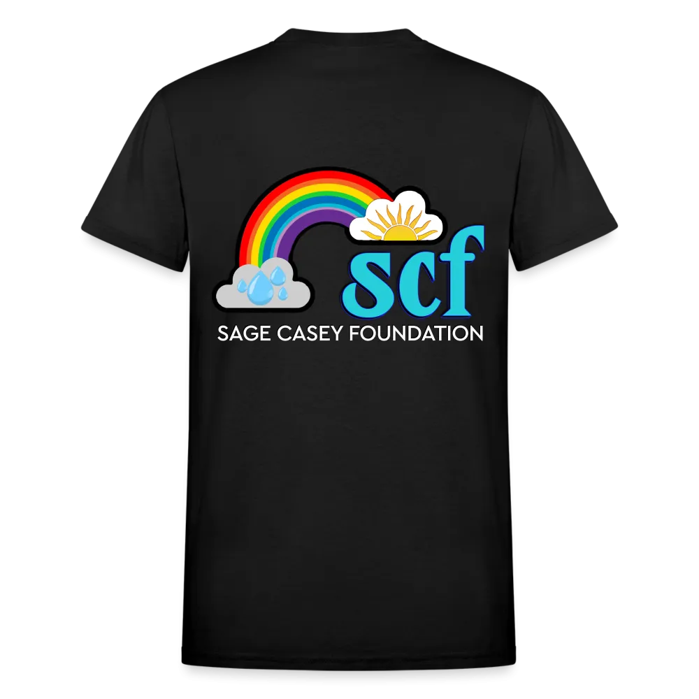 Unisex T-Shirt - Pocket Heart Semicolon/Classic SCF Logo