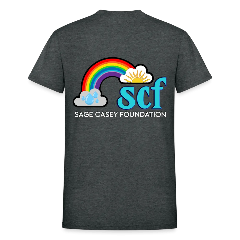 Unisex T-Shirt - Pocket Heart Semicolon/Classic SCF Logo