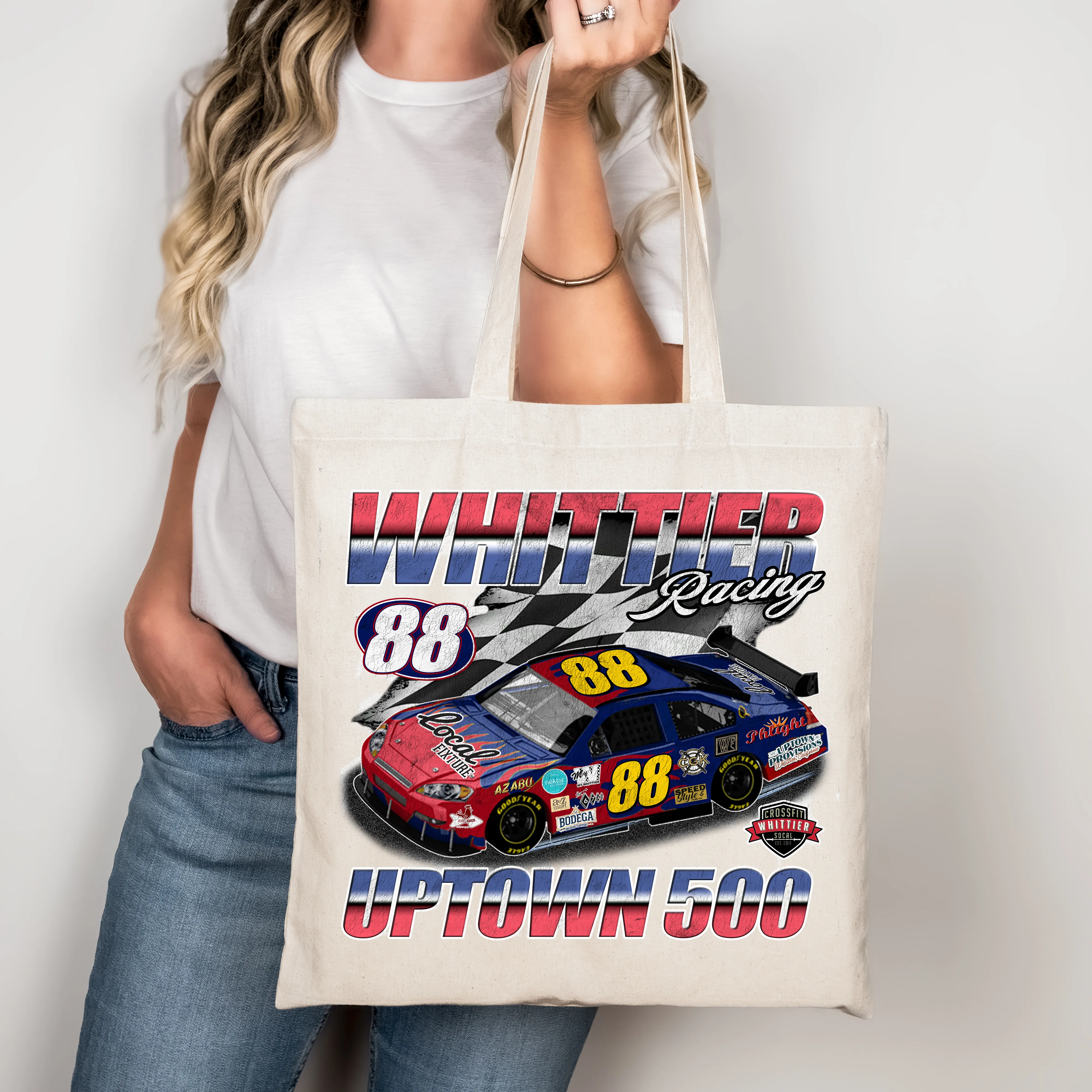 Uptown 88 - Whittier Racing Tote