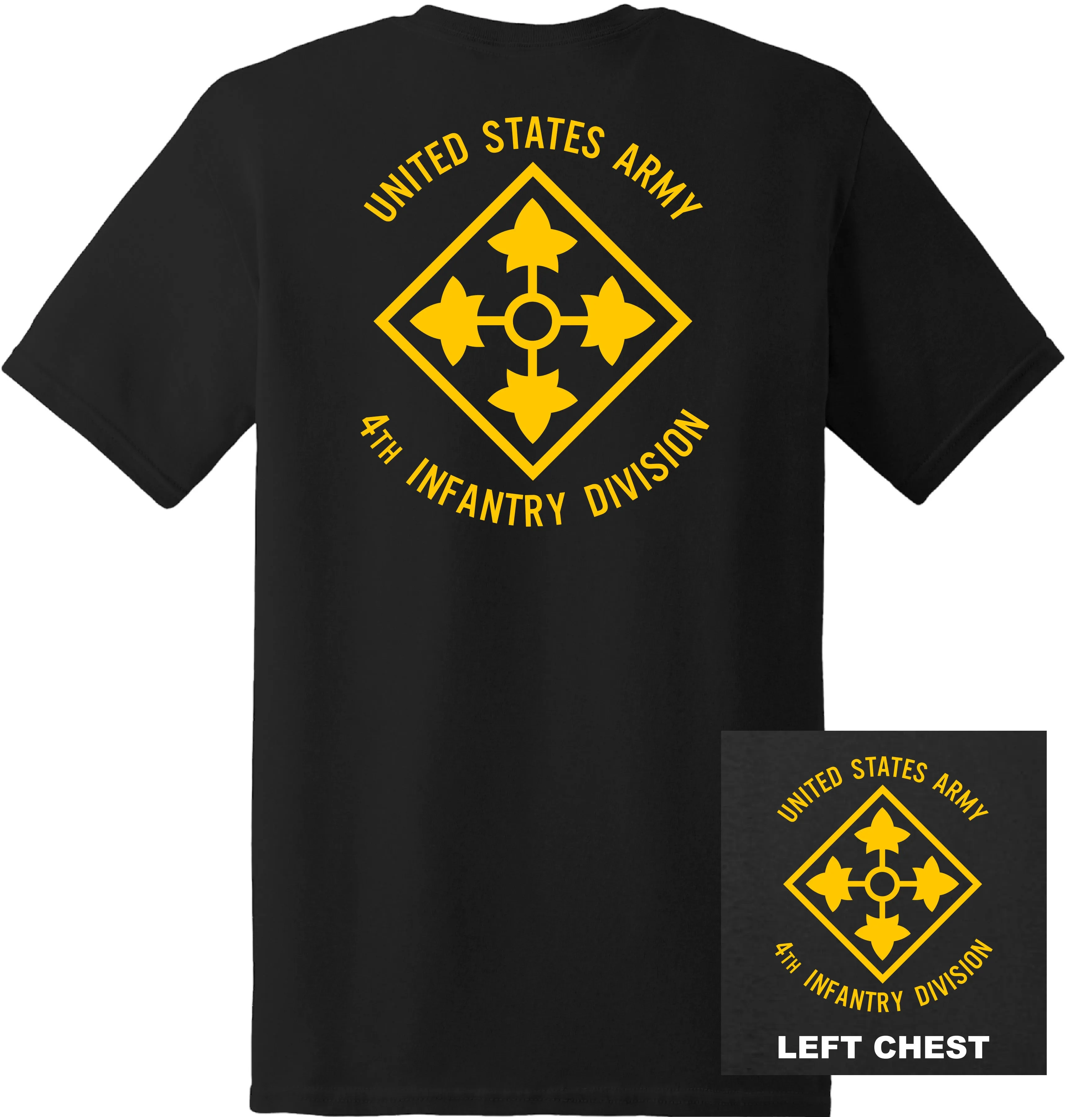 US Army - 4th Infantry Division T-Shirt