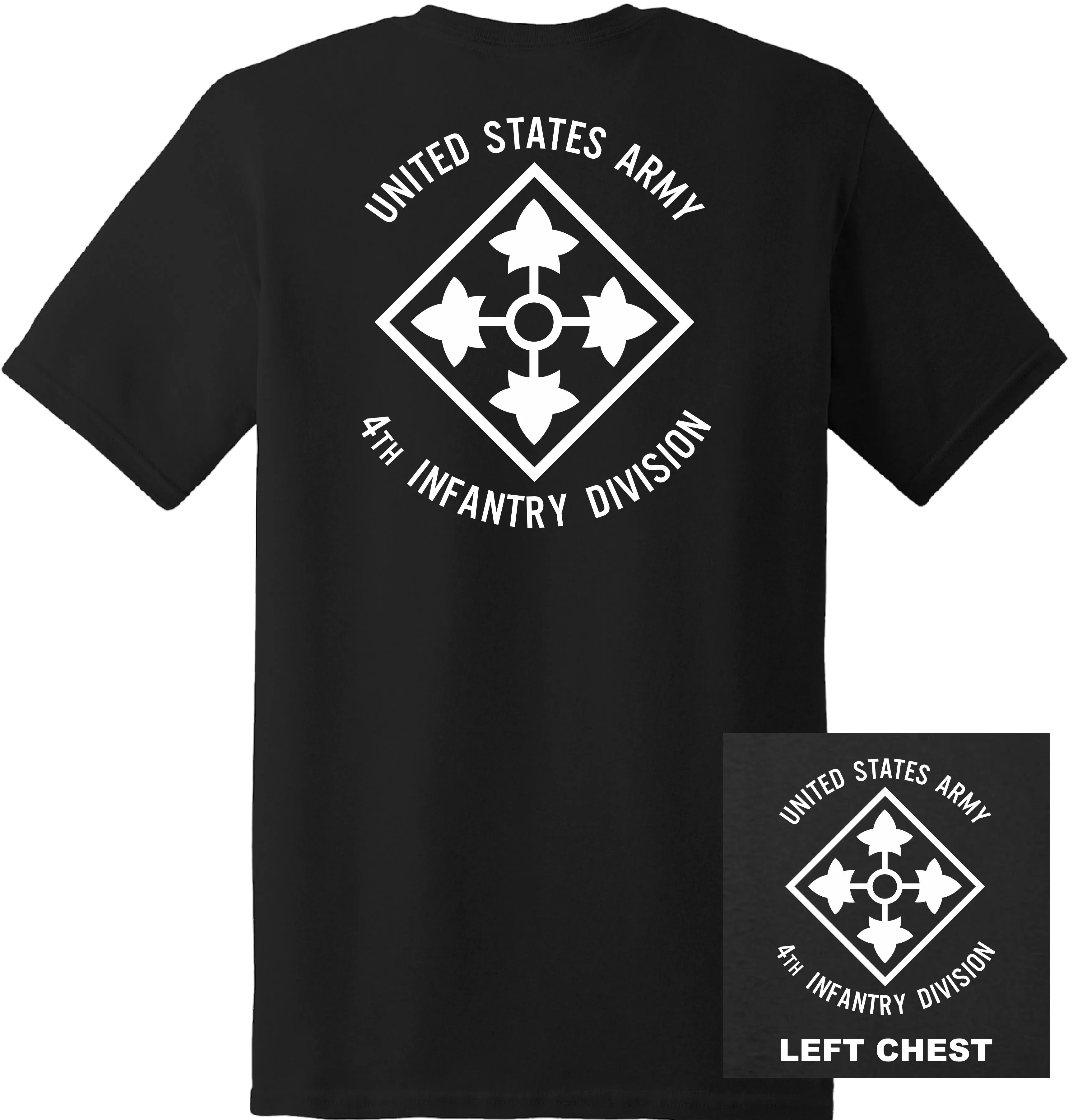 US Army - 4th Infantry Division T-Shirt