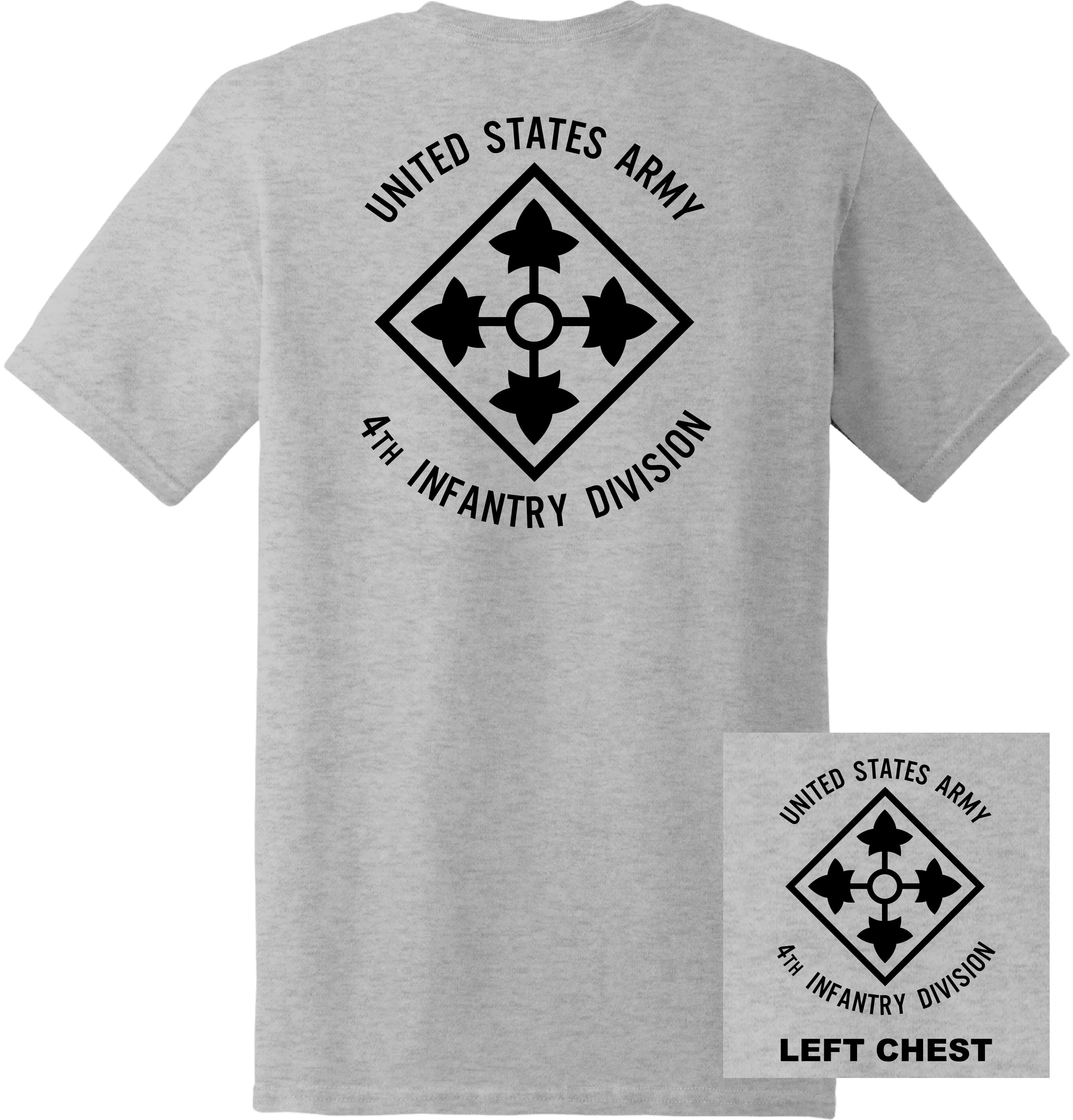 US Army - 4th Infantry Division T-Shirt