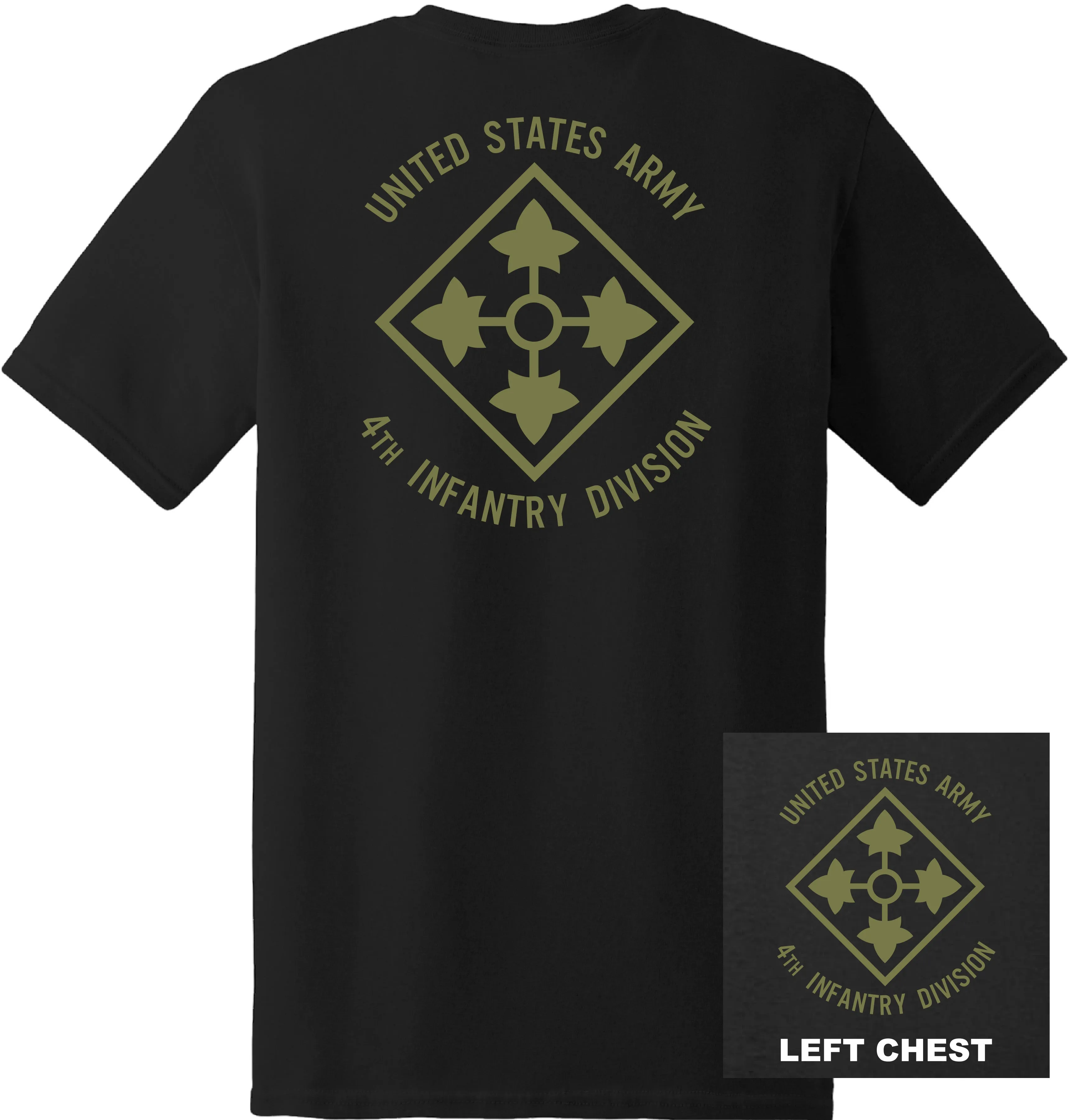 US Army - 4th Infantry Division T-Shirt