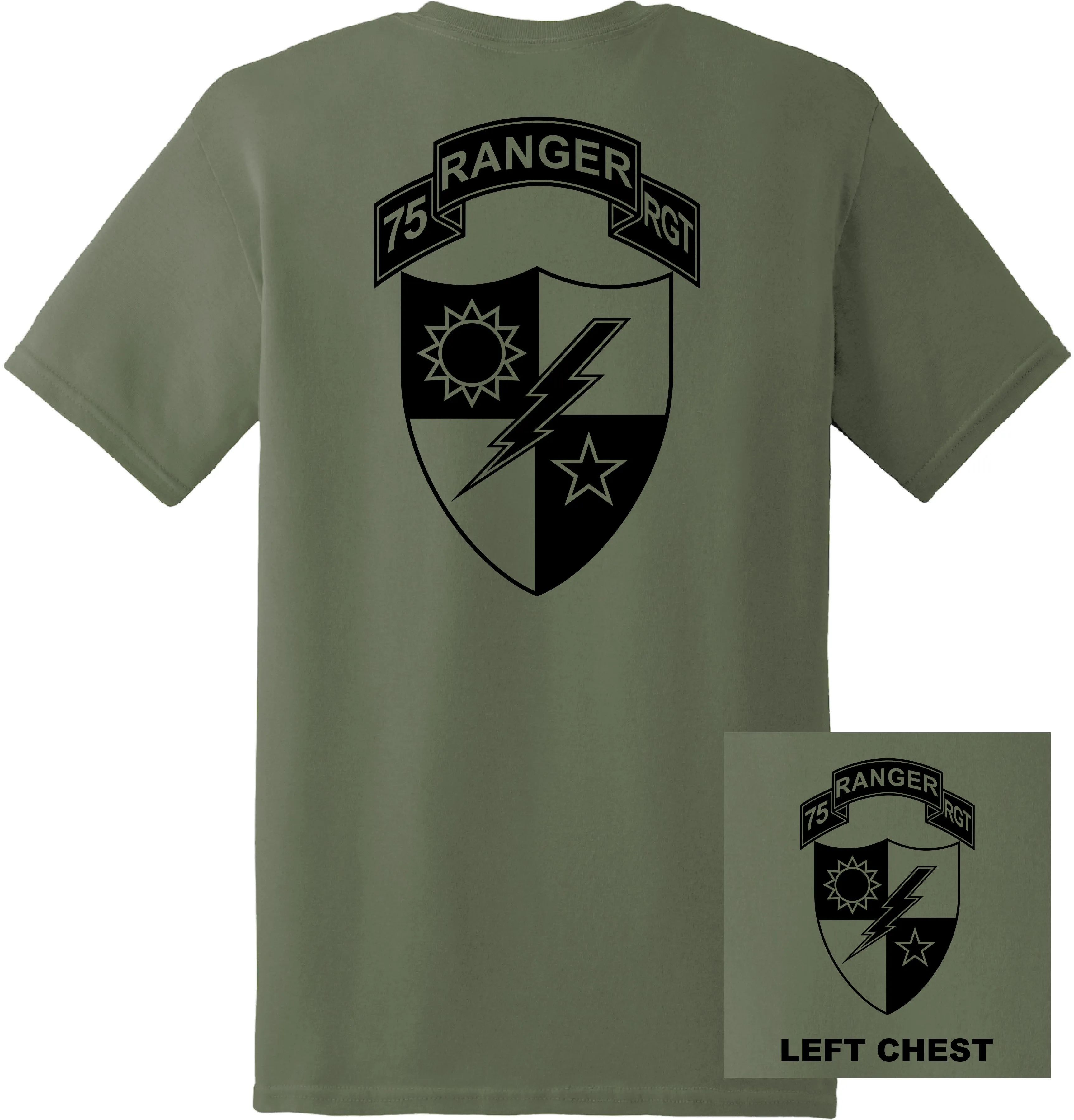 US Army - 75th Ranger Regiment T-Shirt