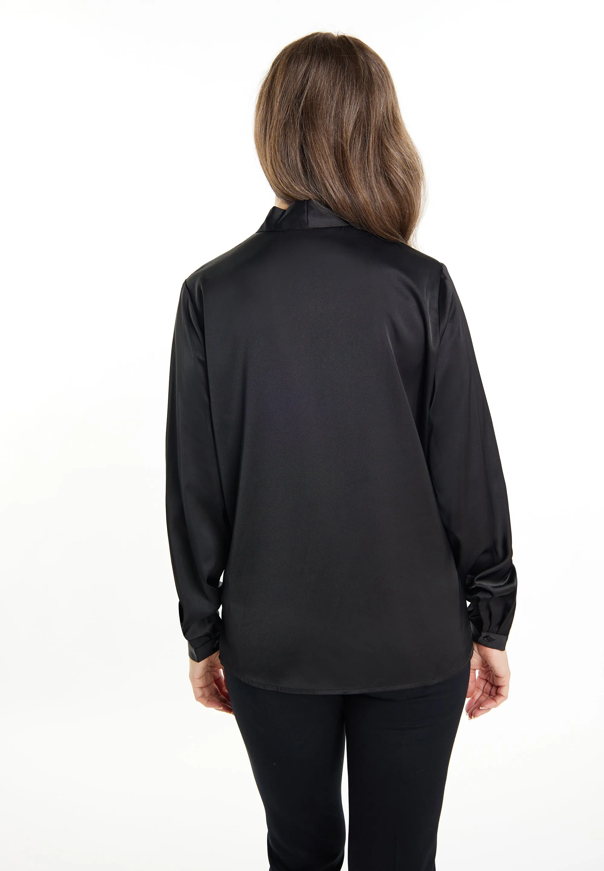 usha BLACK LABEL Women's Long Sleeve Blouse